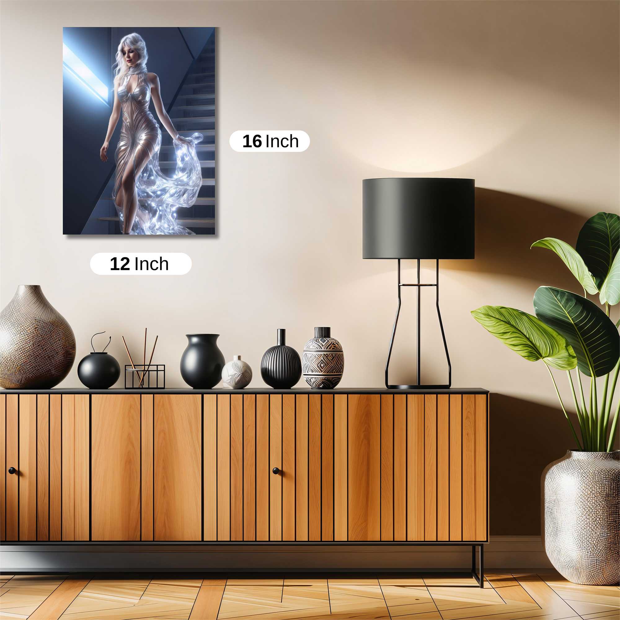 Luna Elegance Safe Wall Magnetic / M
