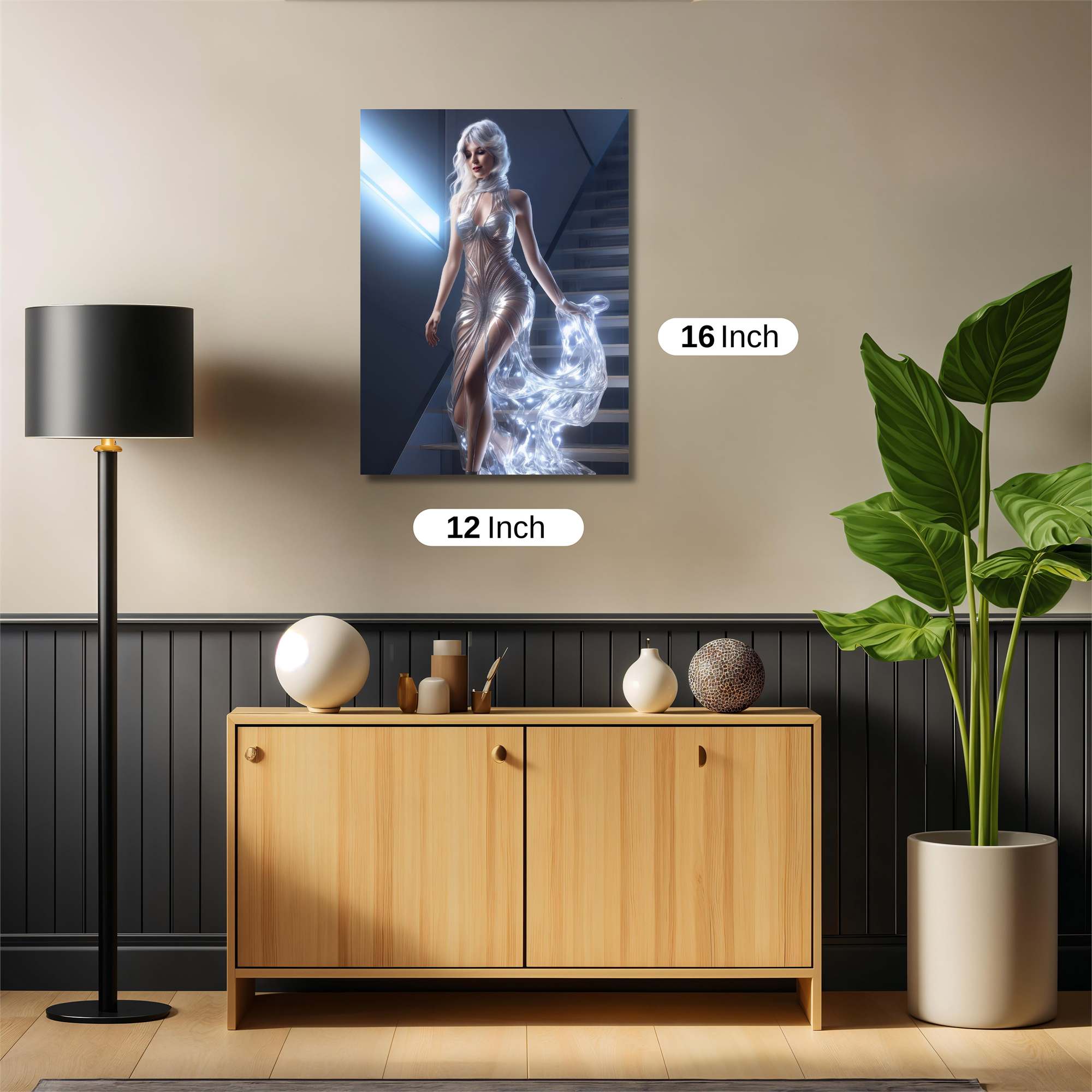 Luna Elegance Safe Wall Magnetic / M