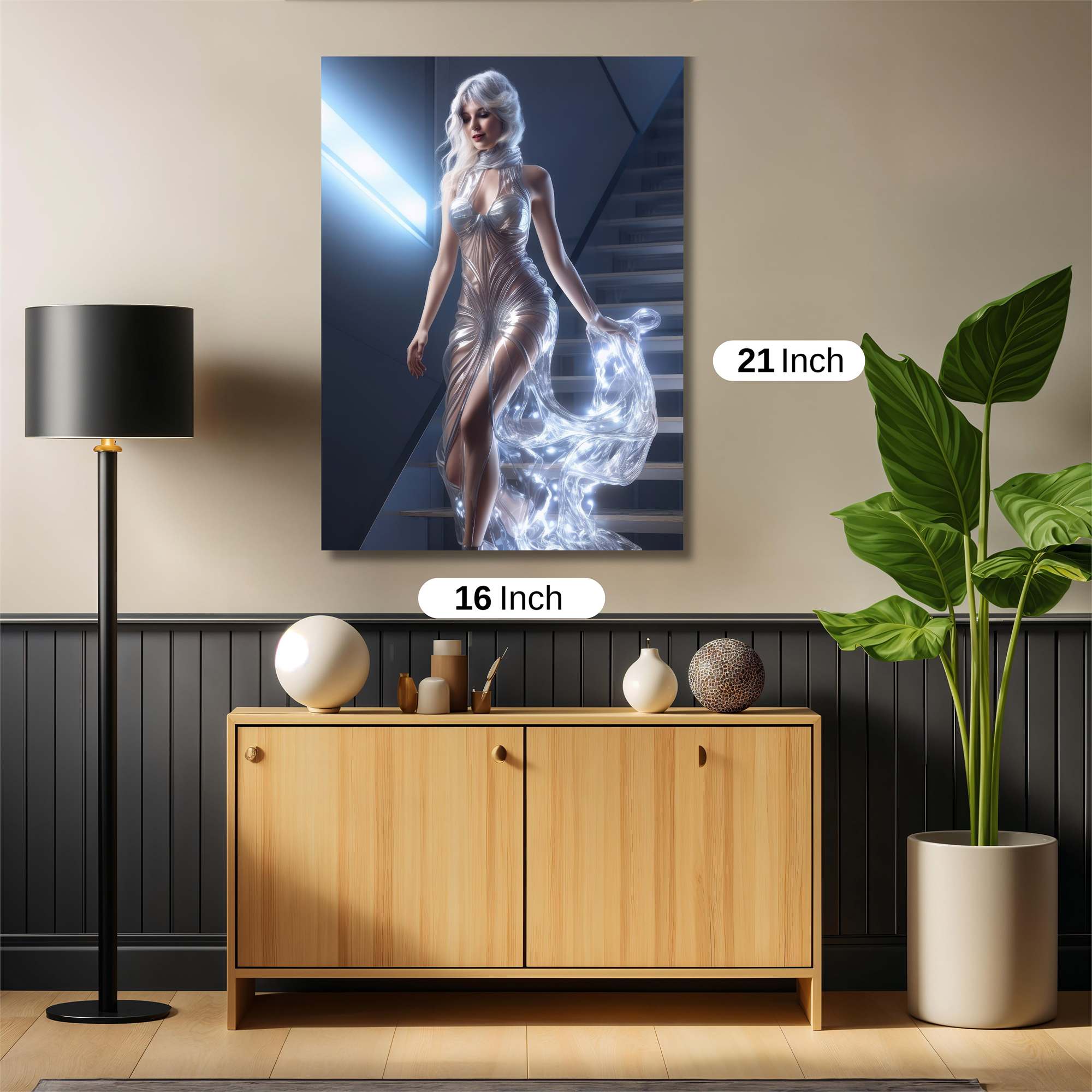 Luna Elegance Safe Wall Magnetic / M