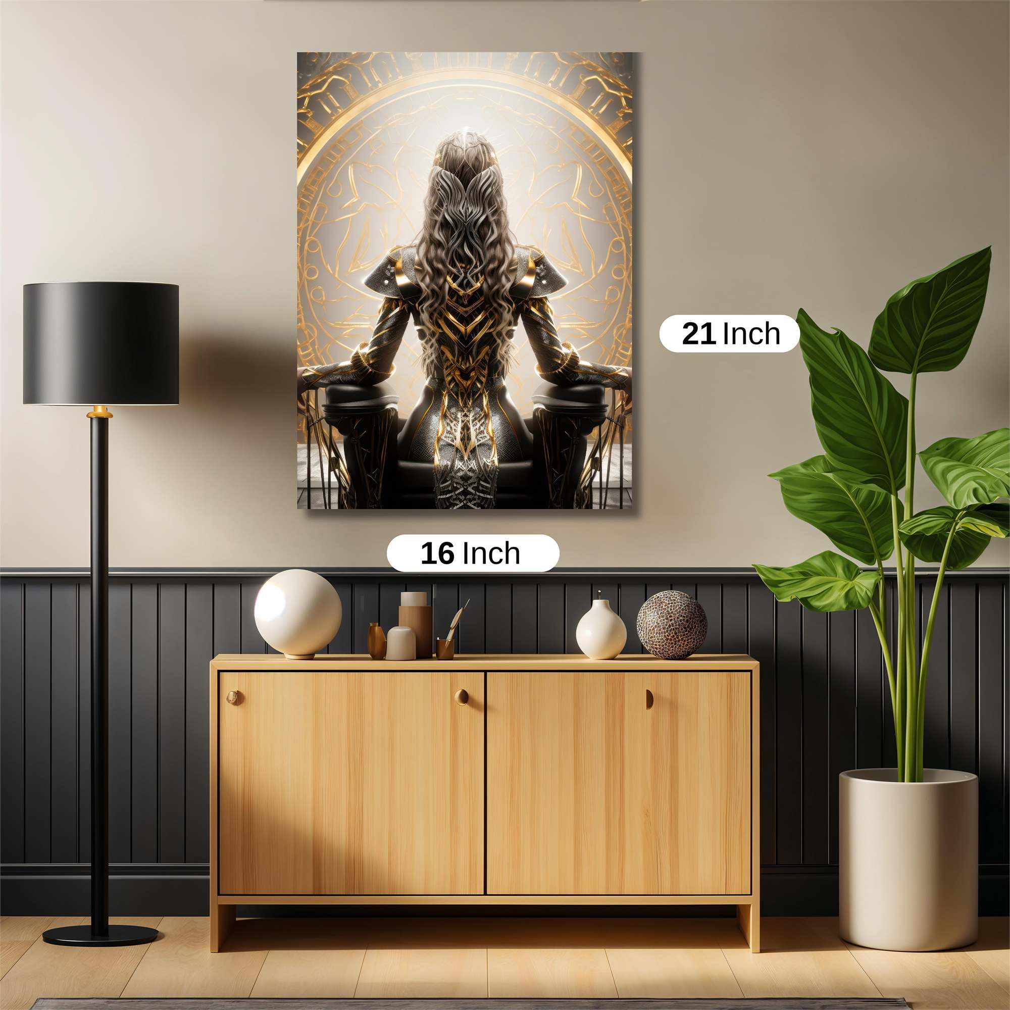 Queen Divine Safe Wall Magnetic / M