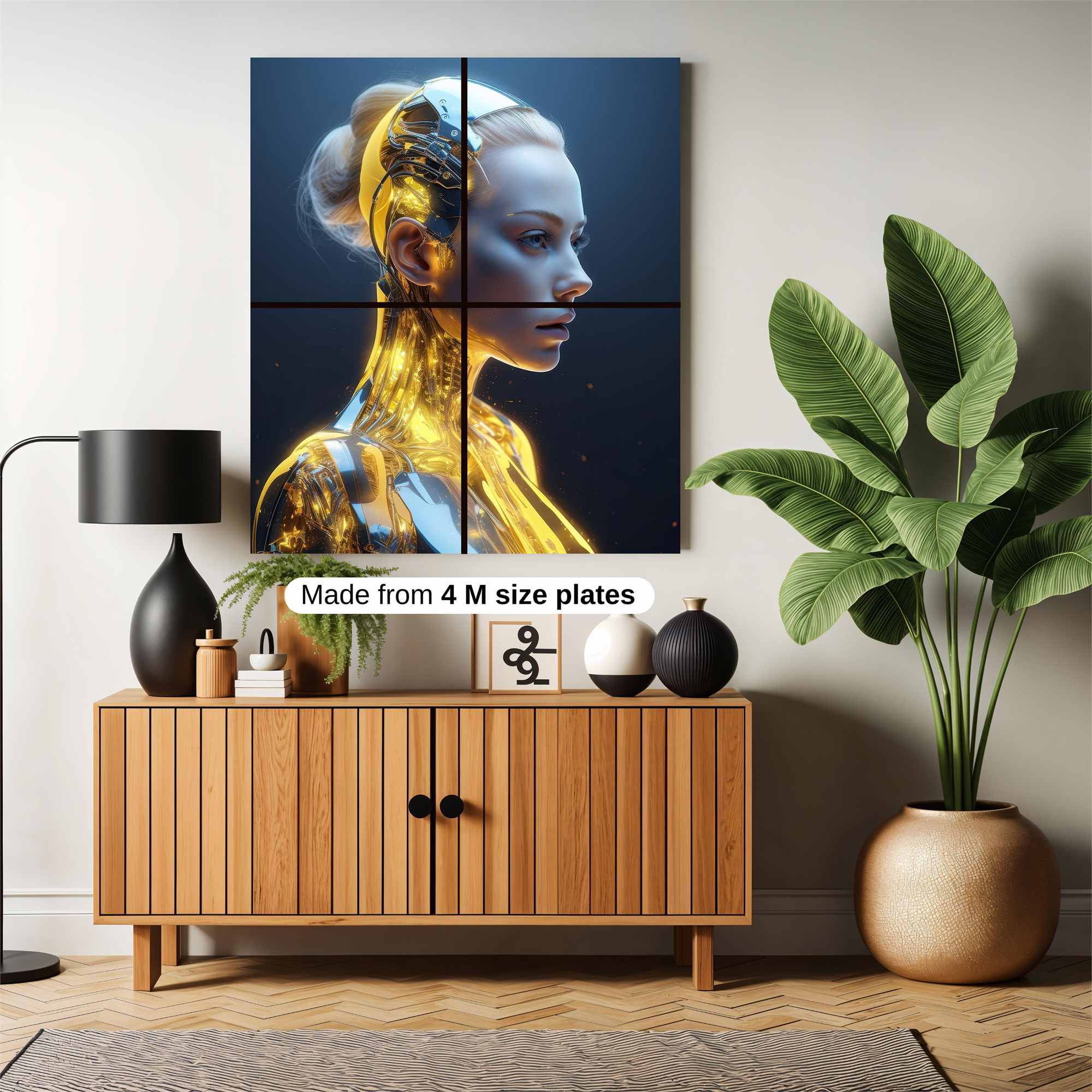 Cyber Elegance Safe Wall Magnetic / M