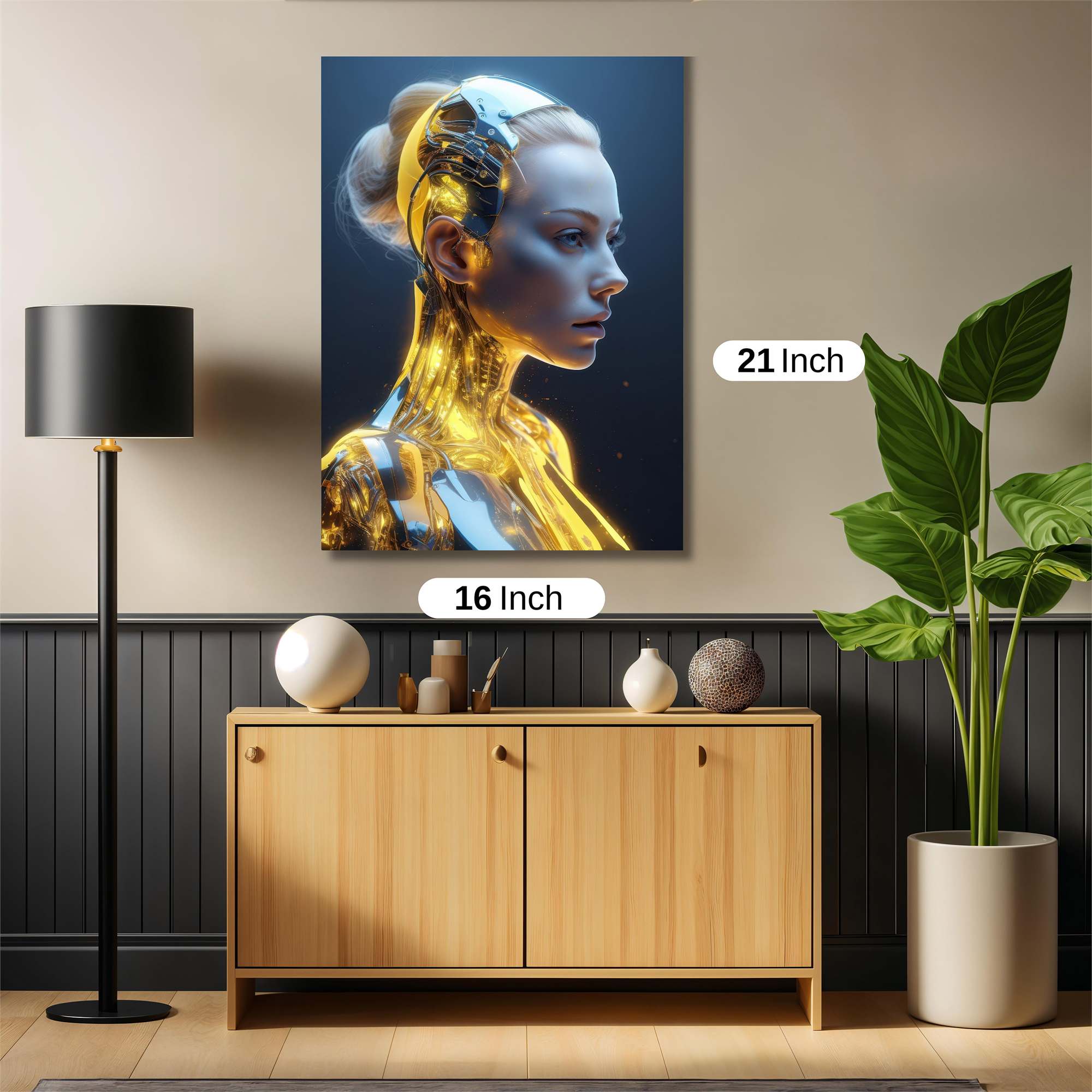 Cyber Elegance Safe Wall Magnetic / M