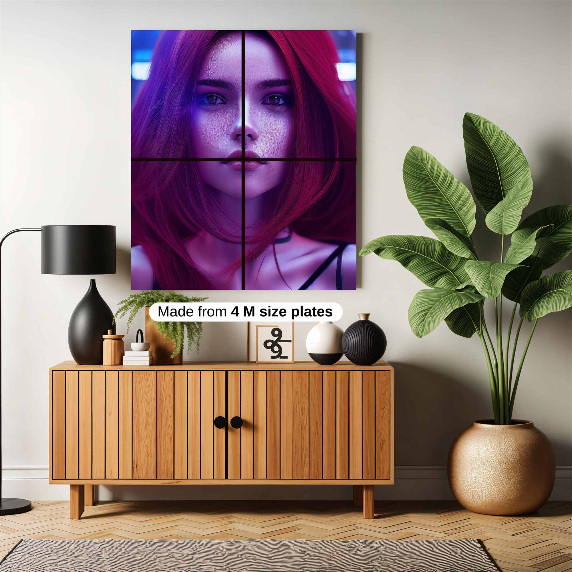 Neon Enigma Safe Wall Magnetic / M