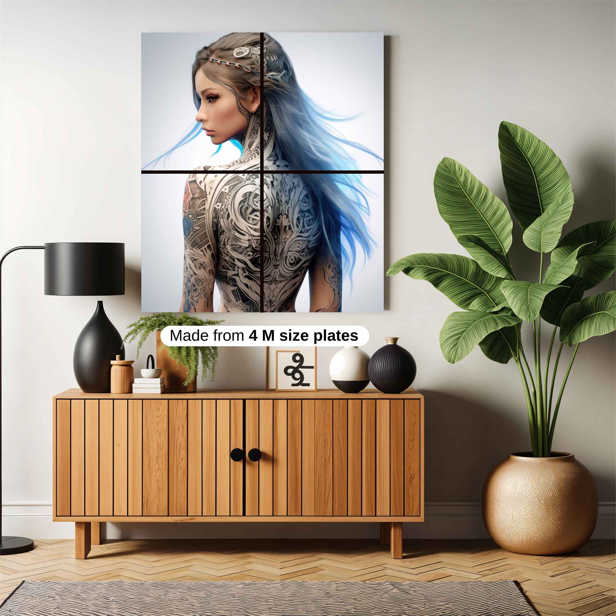 Tattoo Enigma Safe Wall Magnetic / M
