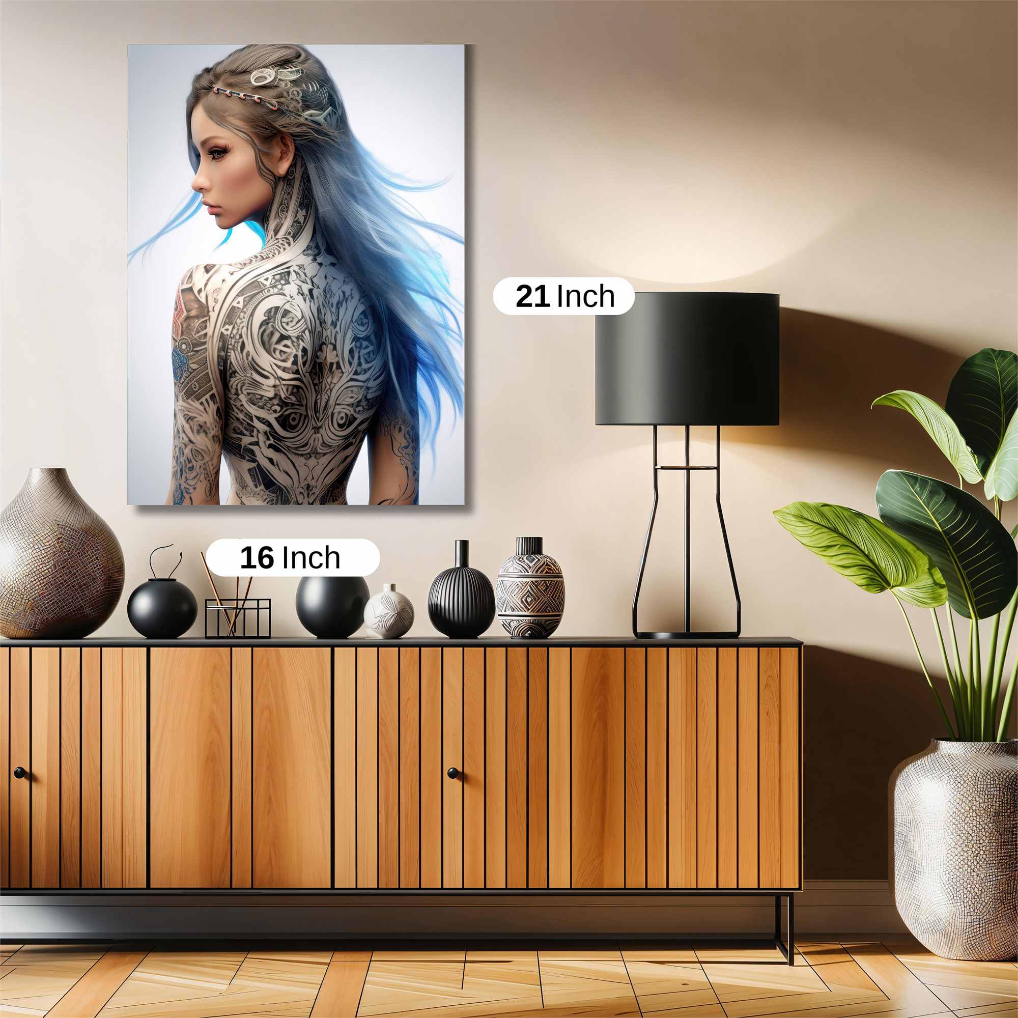 Tattoo Enigma Safe Wall Magnetic / M