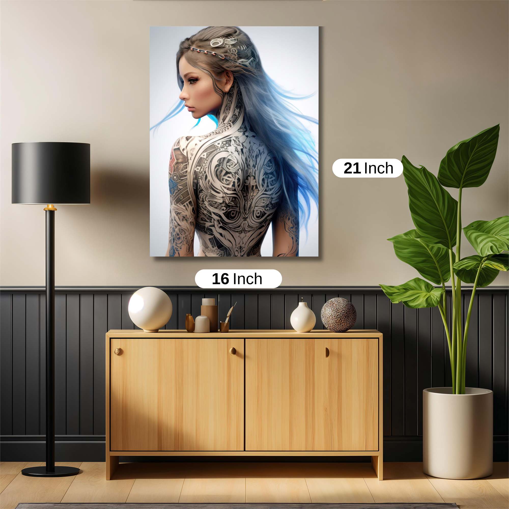 Tattoo Enigma Safe Wall Magnetic / M