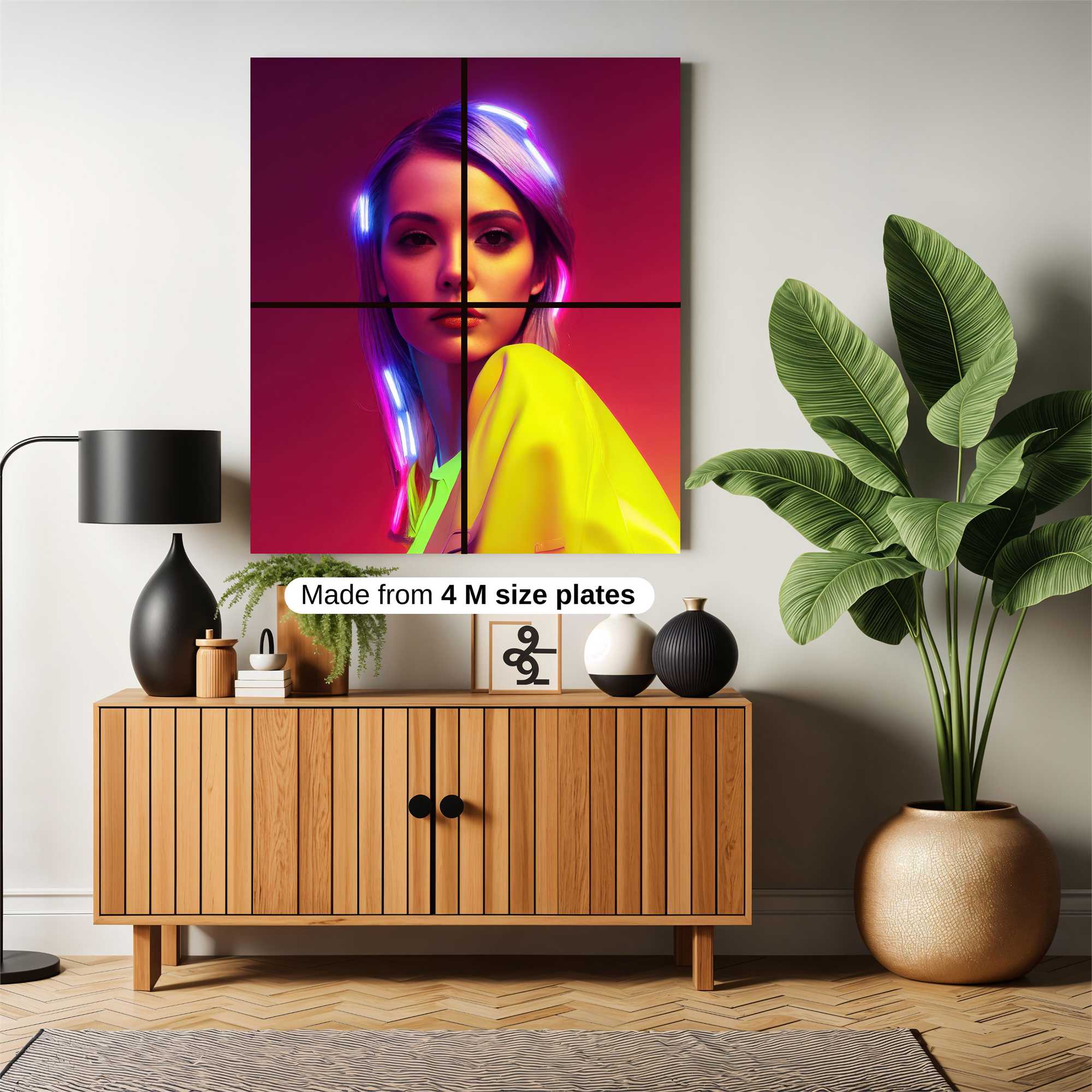 Neon Enigma Safe Wall Magnetic / M