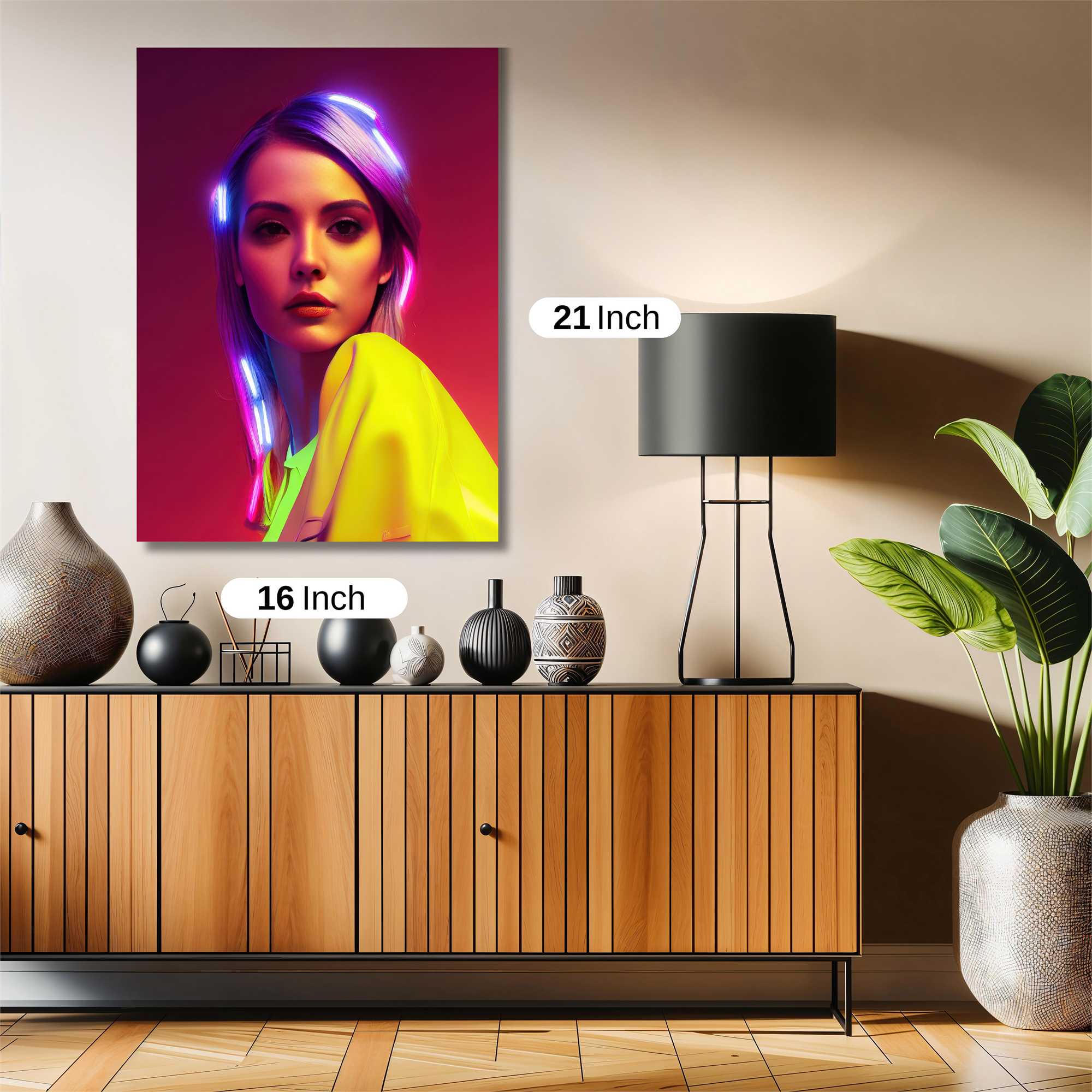 Neon Enigma Safe Wall Magnetic / M