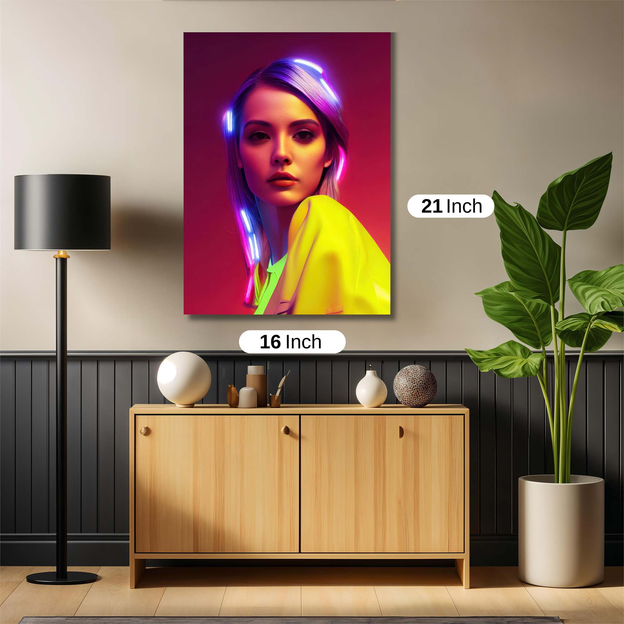 Neon Enigma Safe Wall Magnetic / M