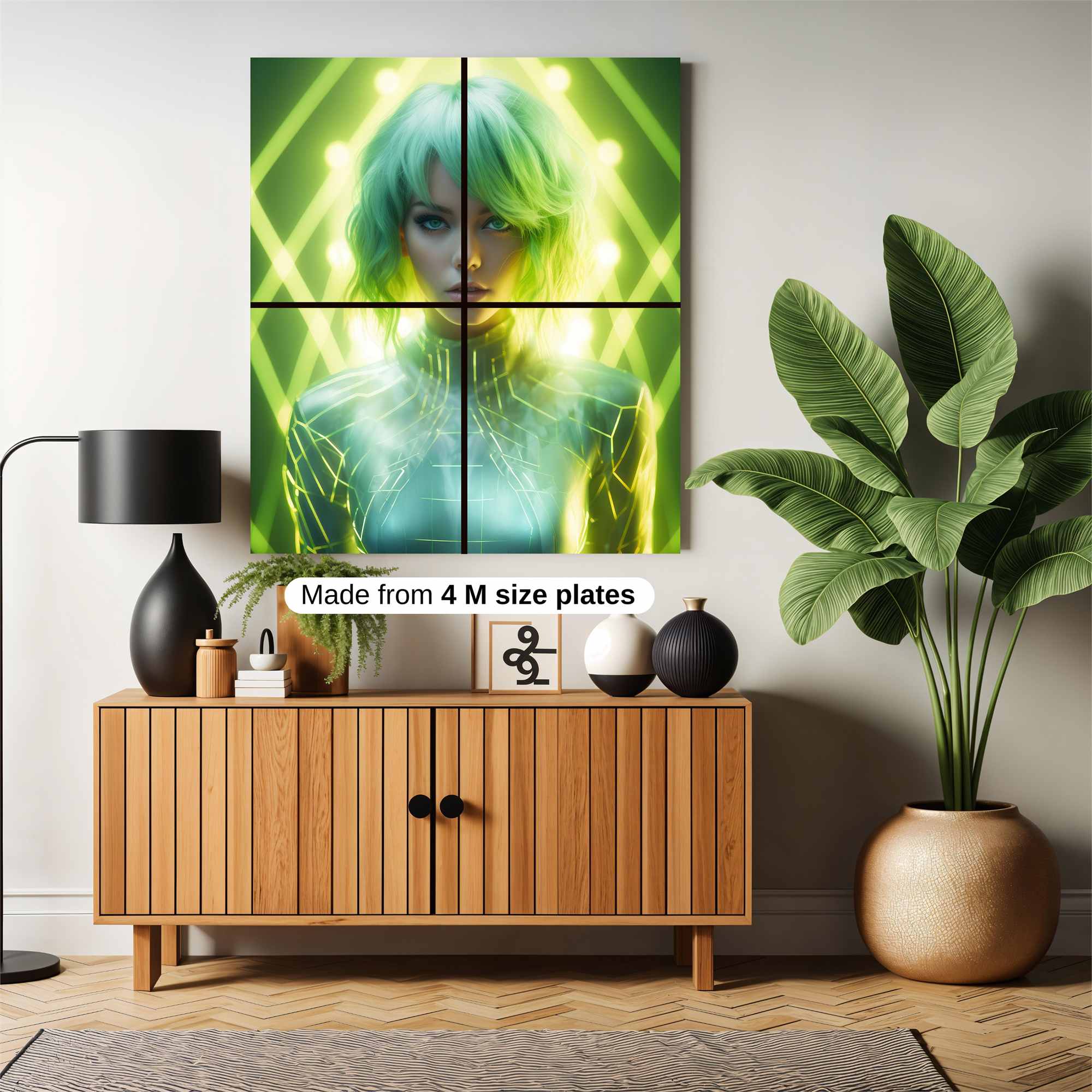 Neon Enigma Safe Wall Magnetic / M