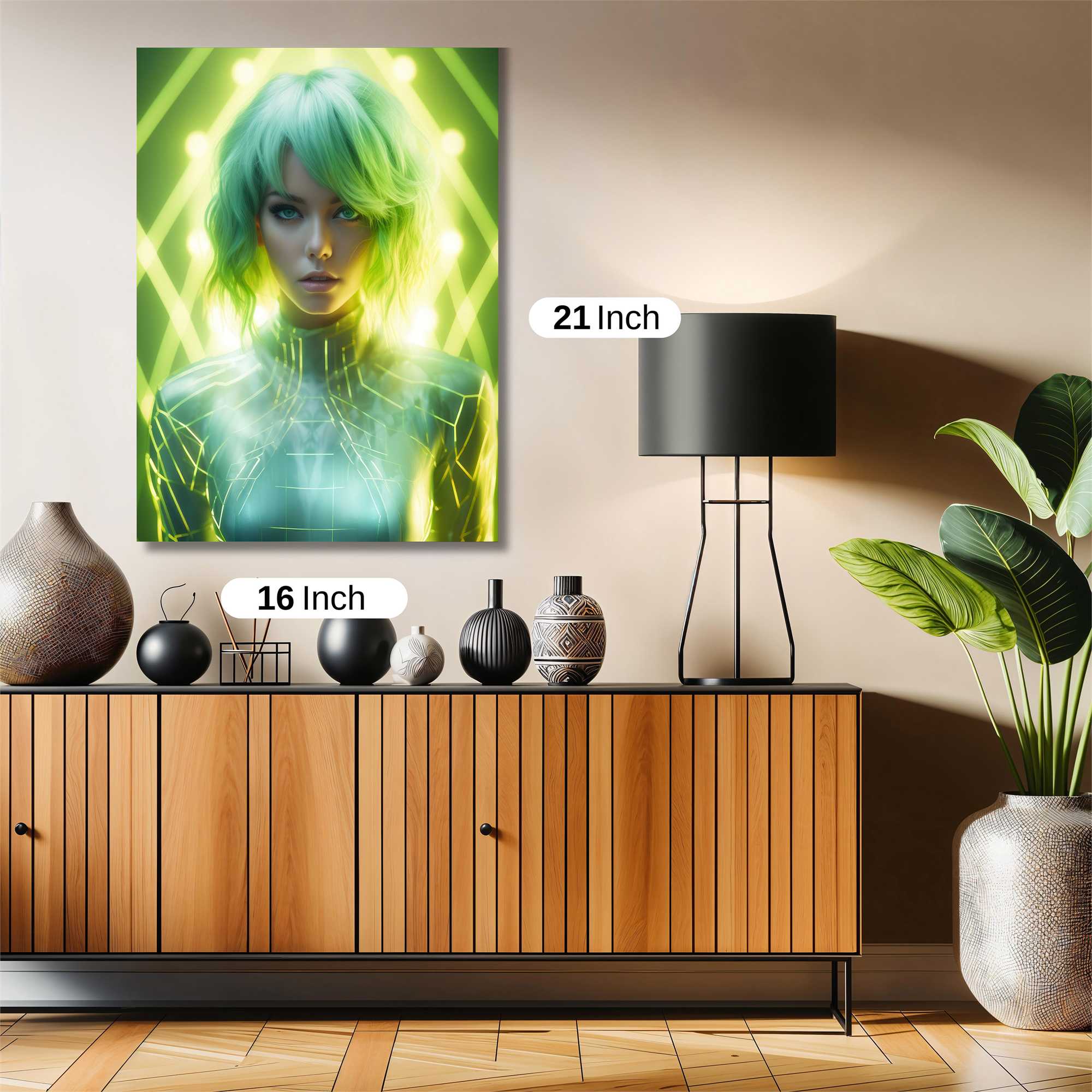 Neon Enigma Safe Wall Magnetic / M