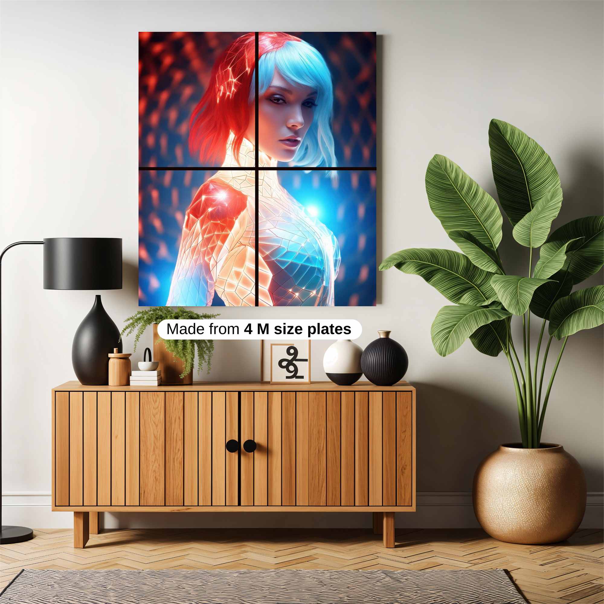 Cyber Enigma Safe Wall Magnetic / M