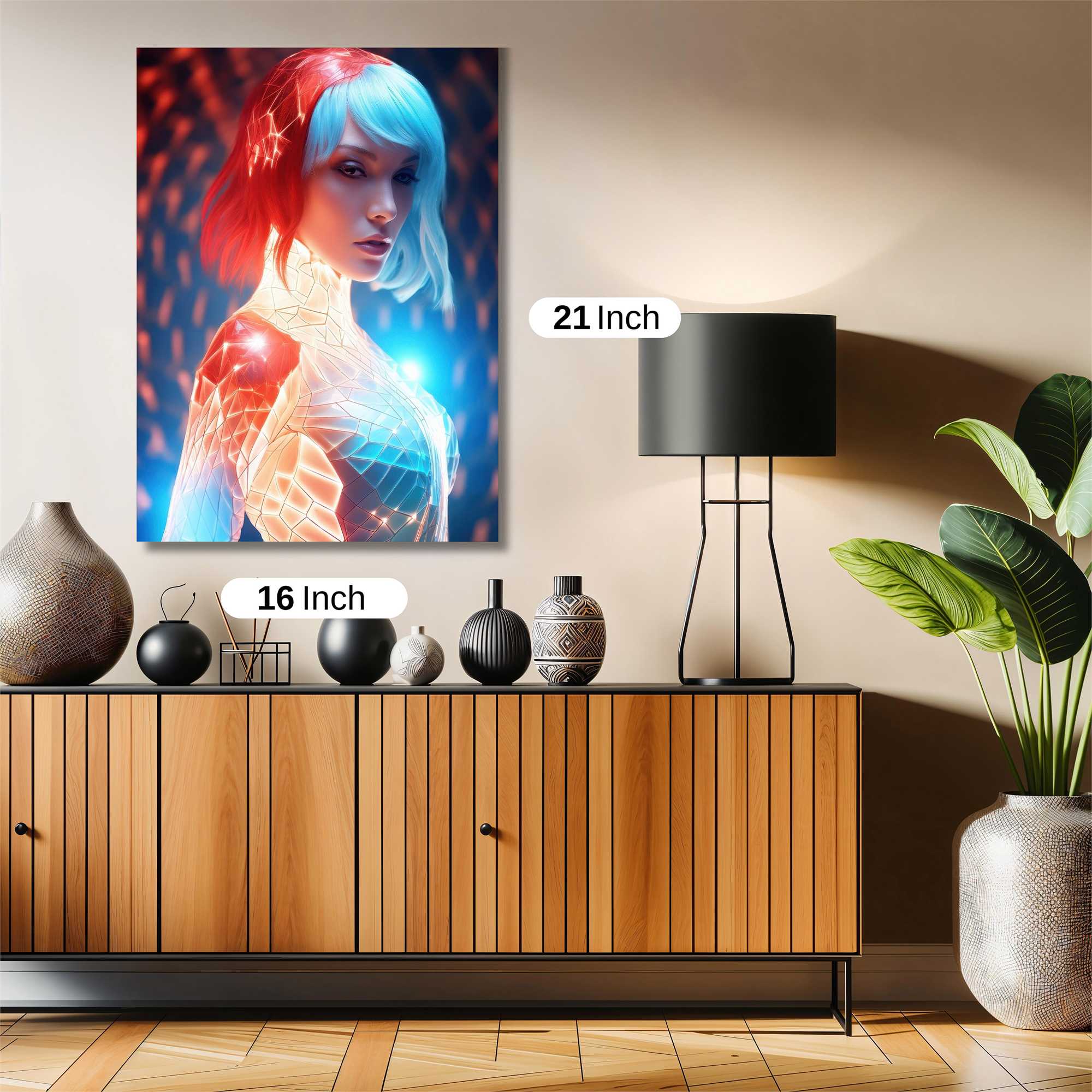 Cyber Enigma Safe Wall Magnetic / M