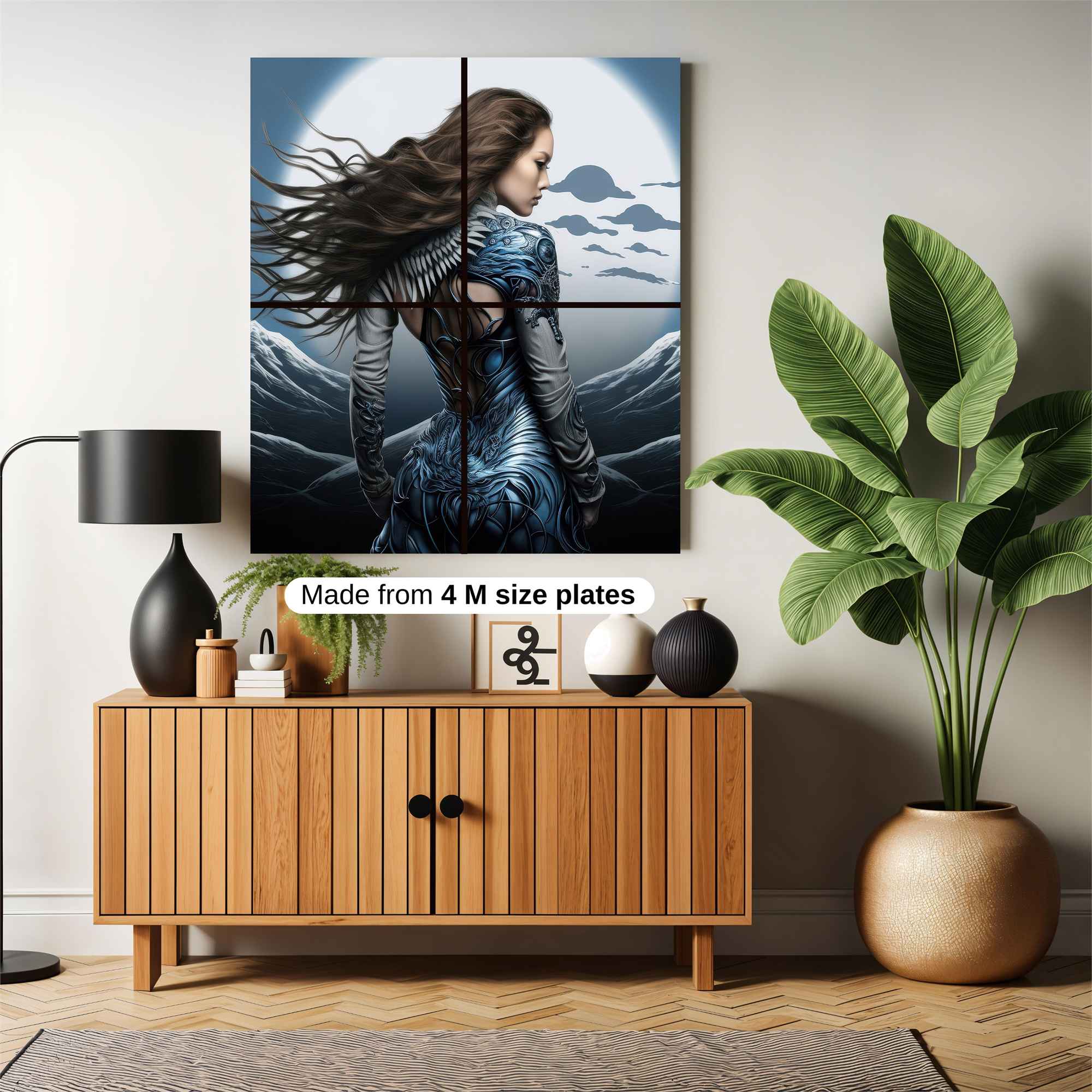 Moonlit Enigma Safe Wall Magnetic / M