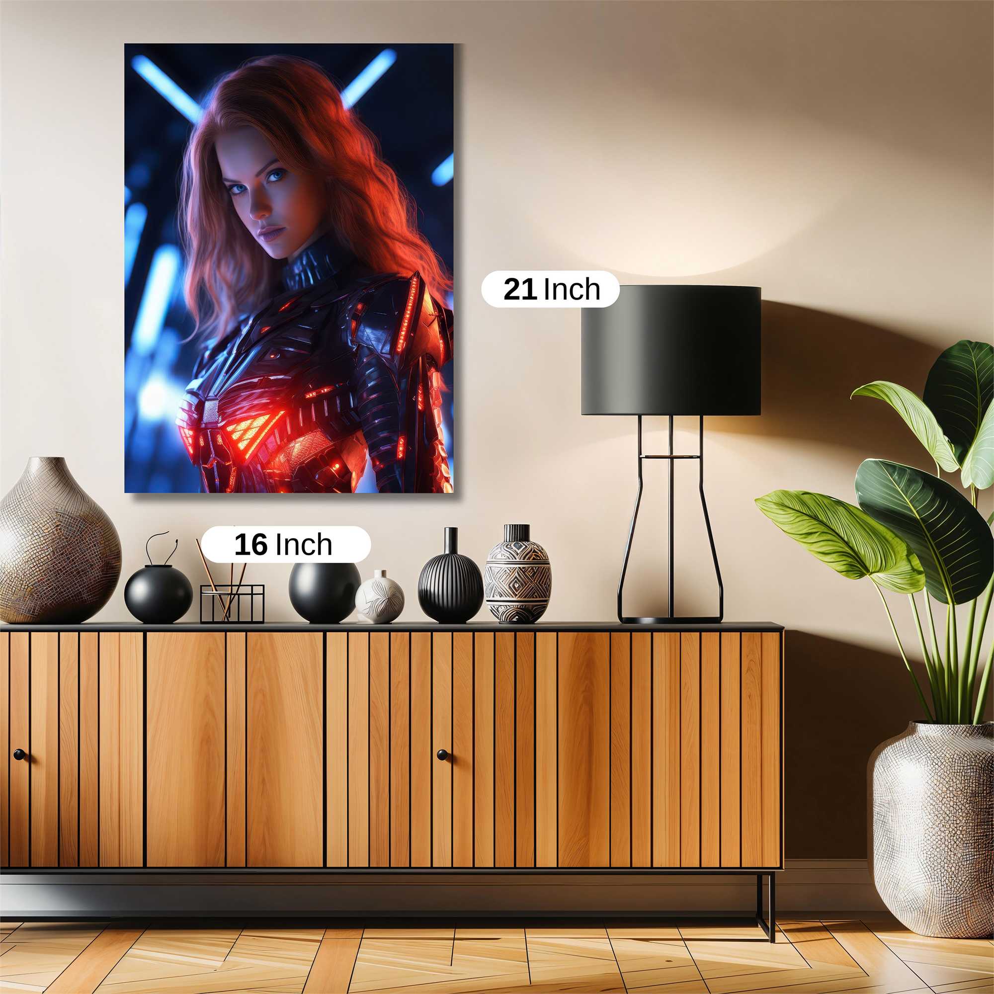 Cyber Enigma Safe Wall Magnetic / M