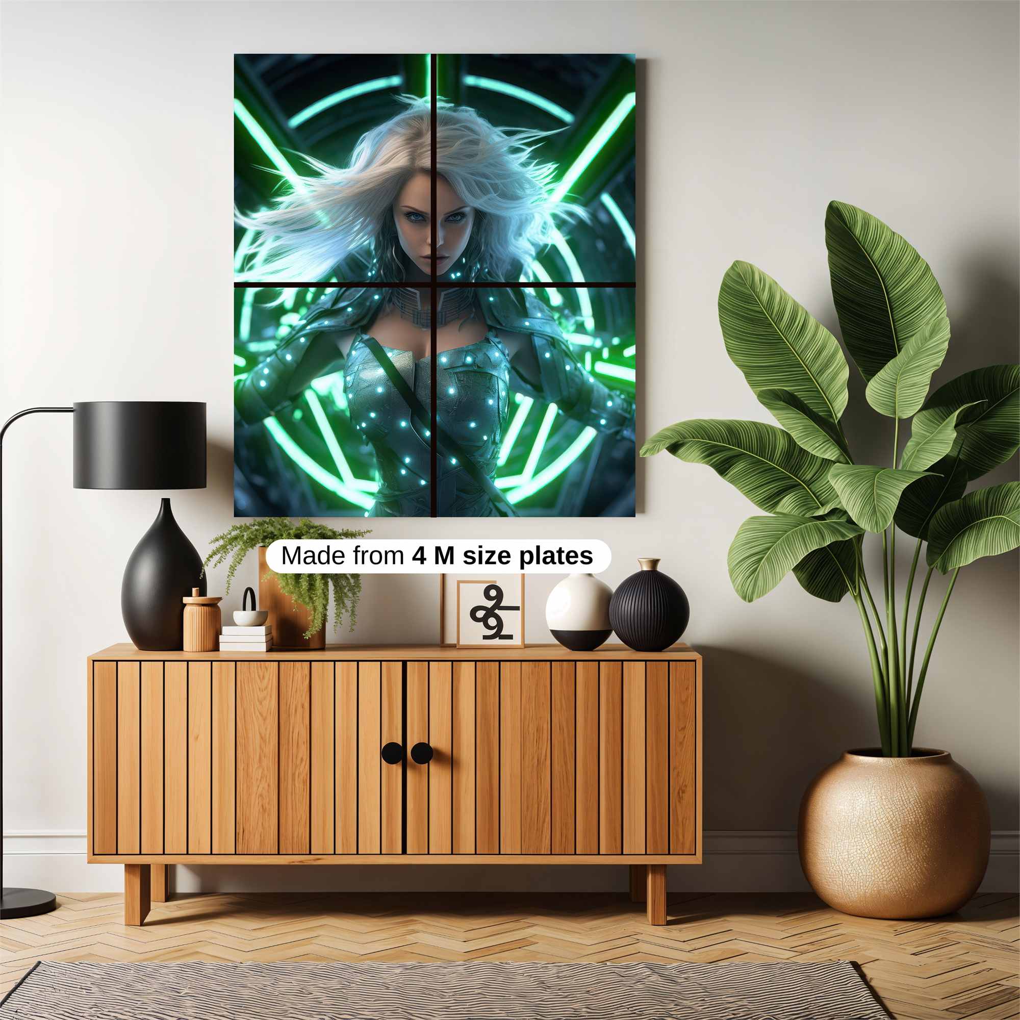 Cyber Enigma Safe Wall Magnetic / M