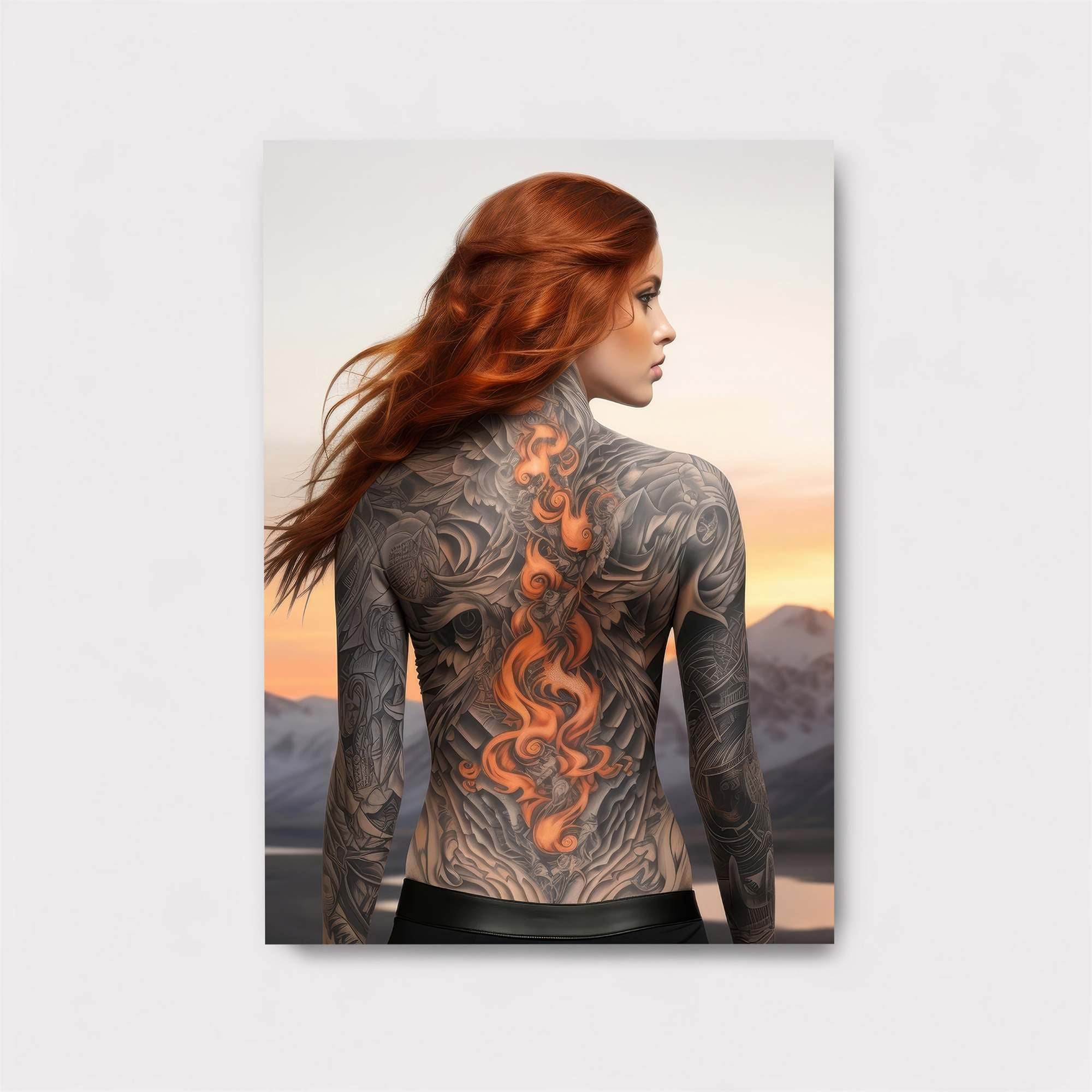 Flamebound Serenity Safe Wall Magnetic / M