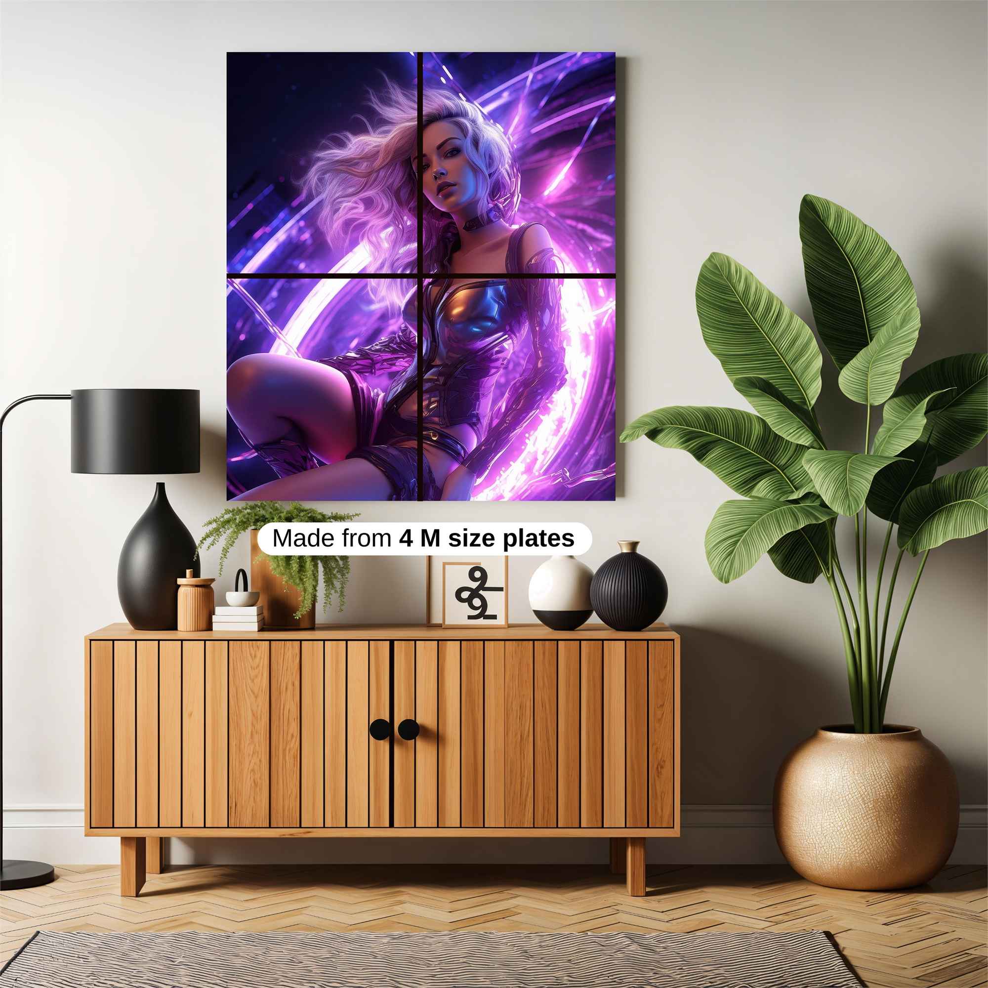 Cyber Enigma Safe Wall Magnetic / M