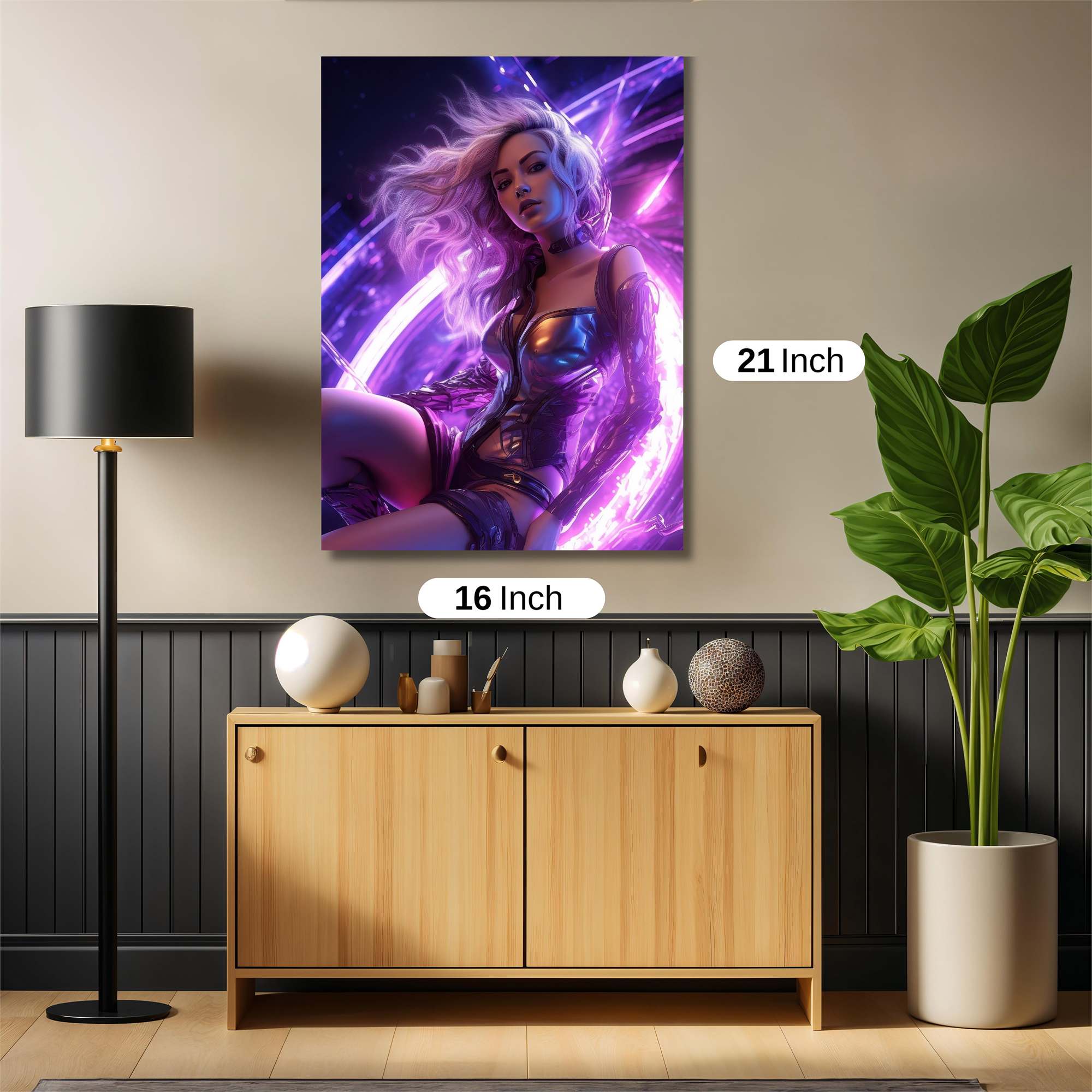 Cyber Enigma Safe Wall Magnetic / M