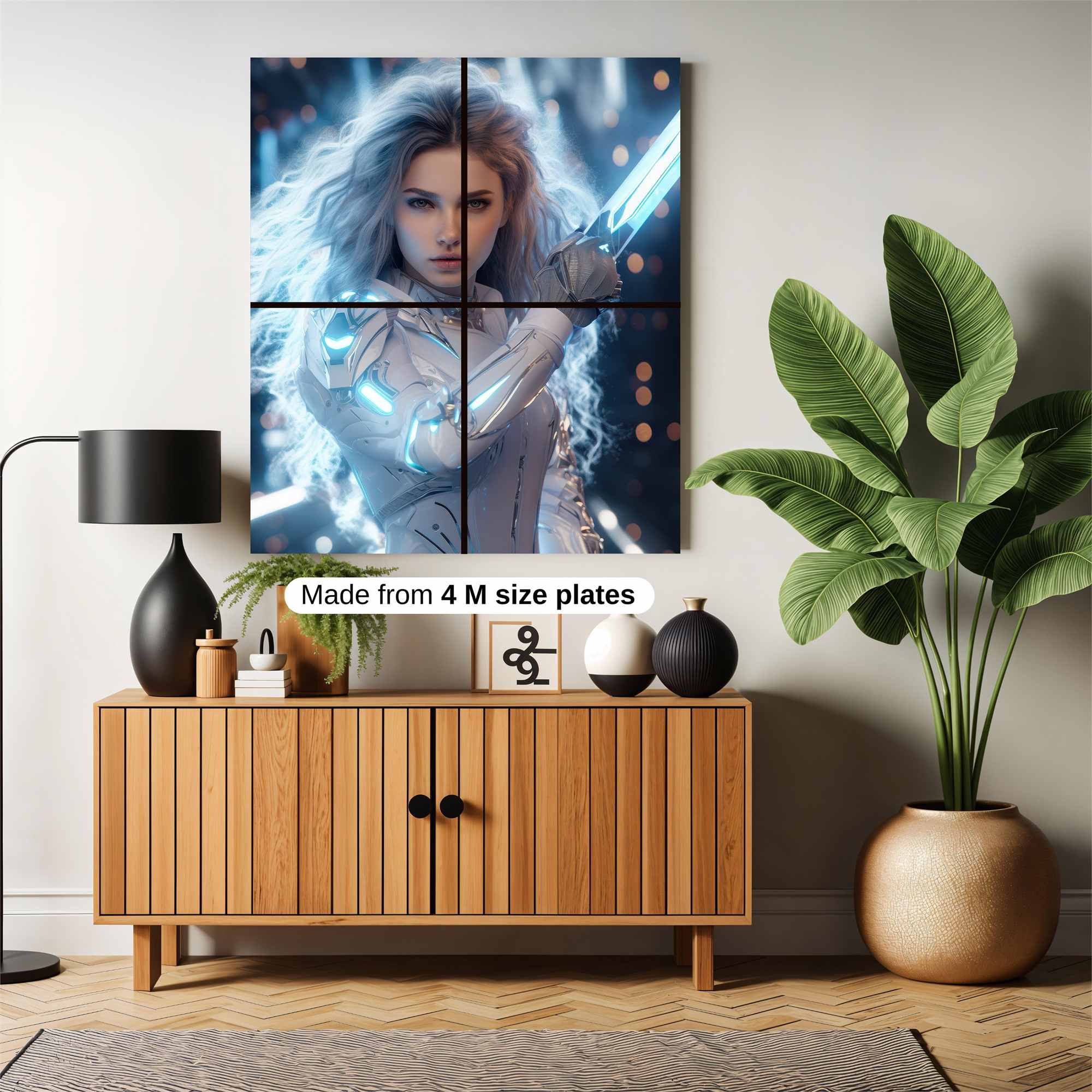 Cyber Enchantress Safe Wall Magnetic / M