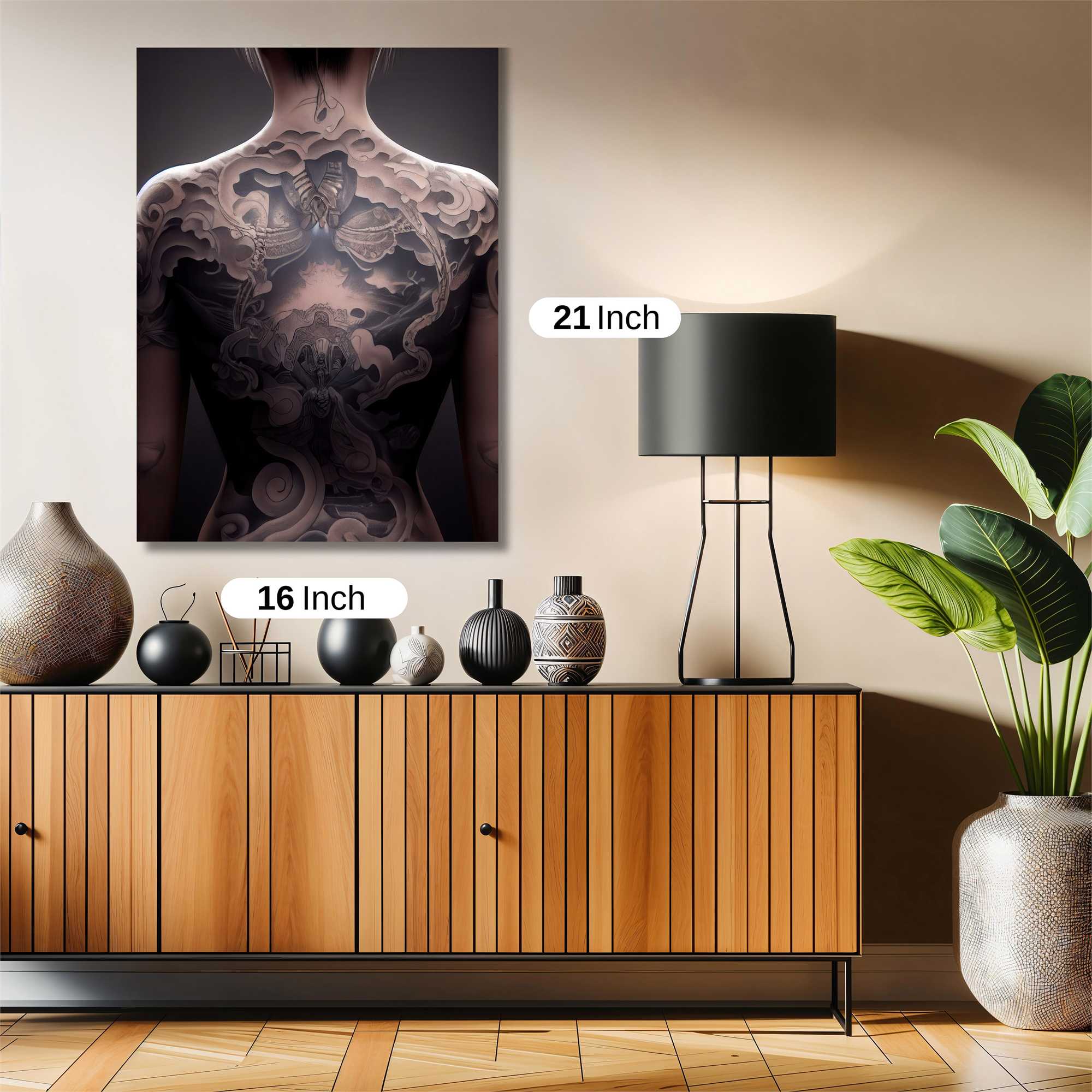 Ink Dreamscape Safe Wall Magnetic / M