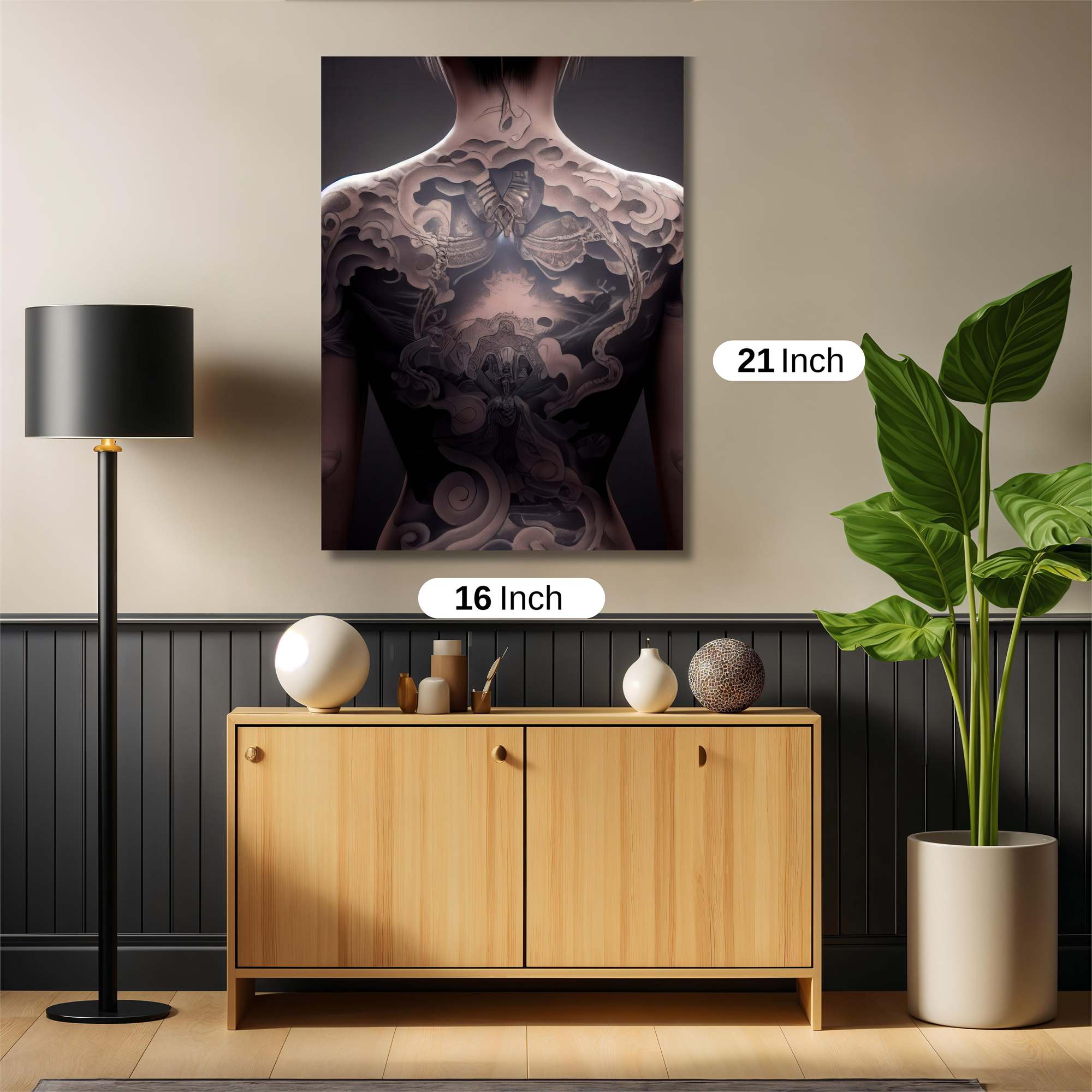 Ink Dreamscape Safe Wall Magnetic / M