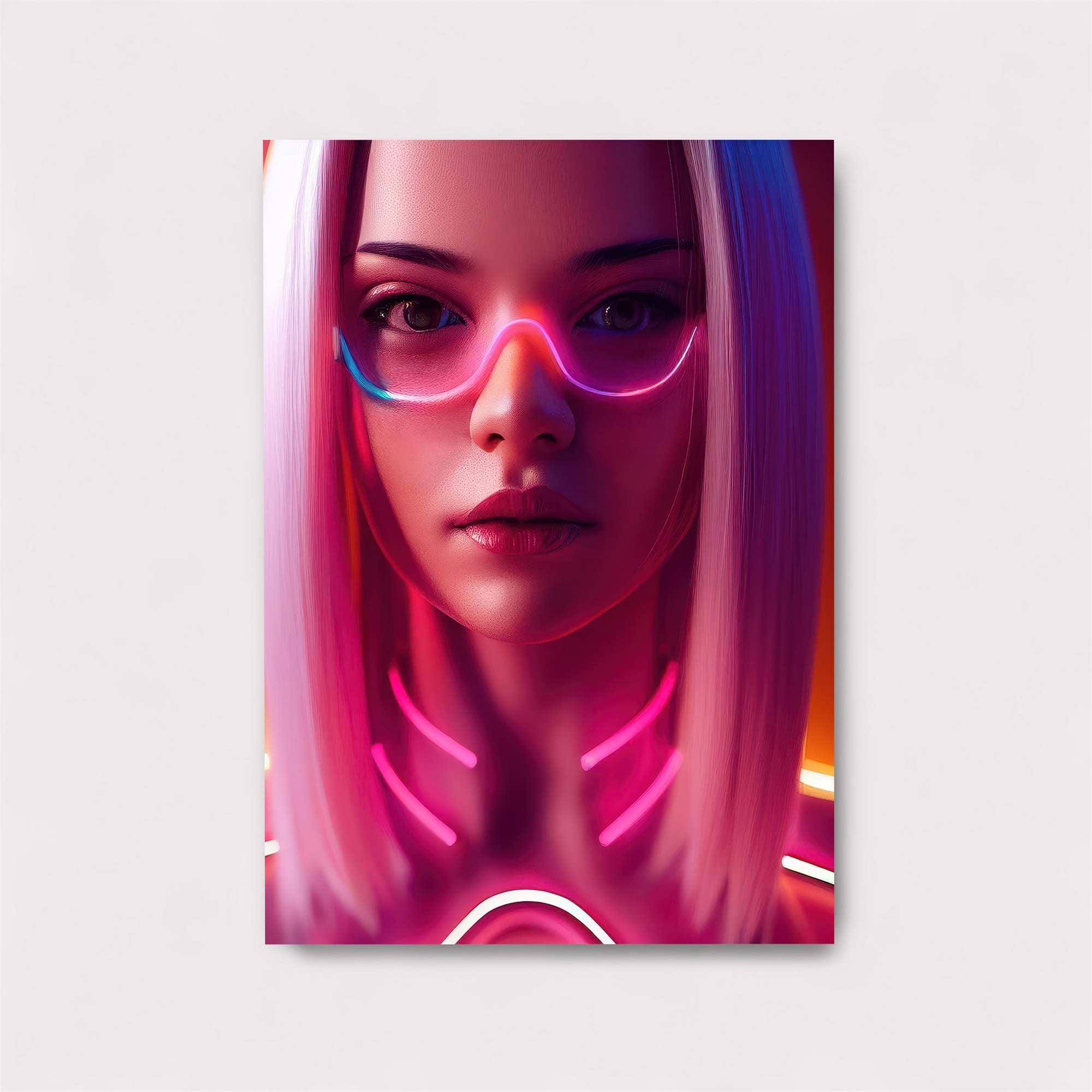 Neon Serenity Safe Wall Magnetic / M