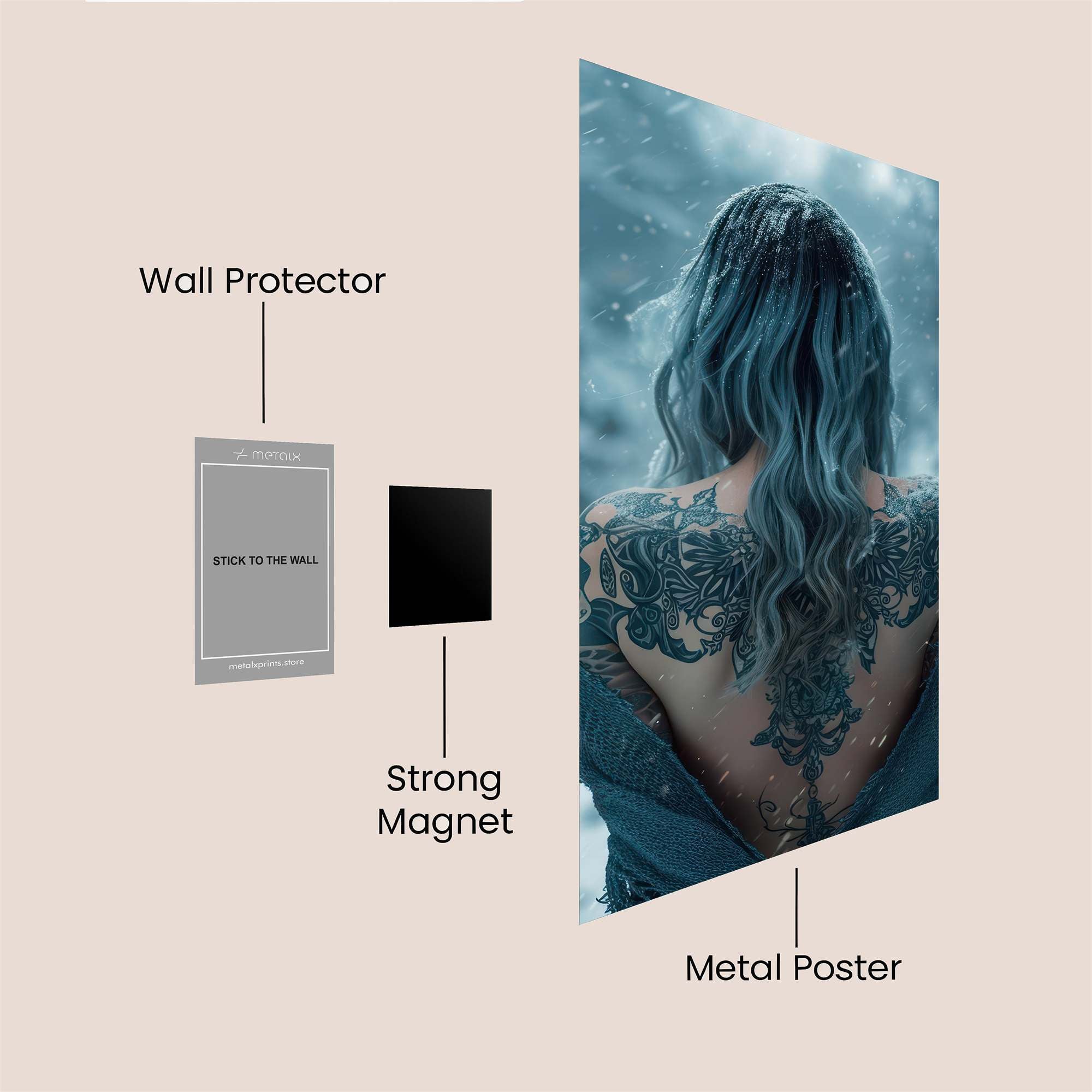 Winter Enigma Safe Wall Magnetic / M