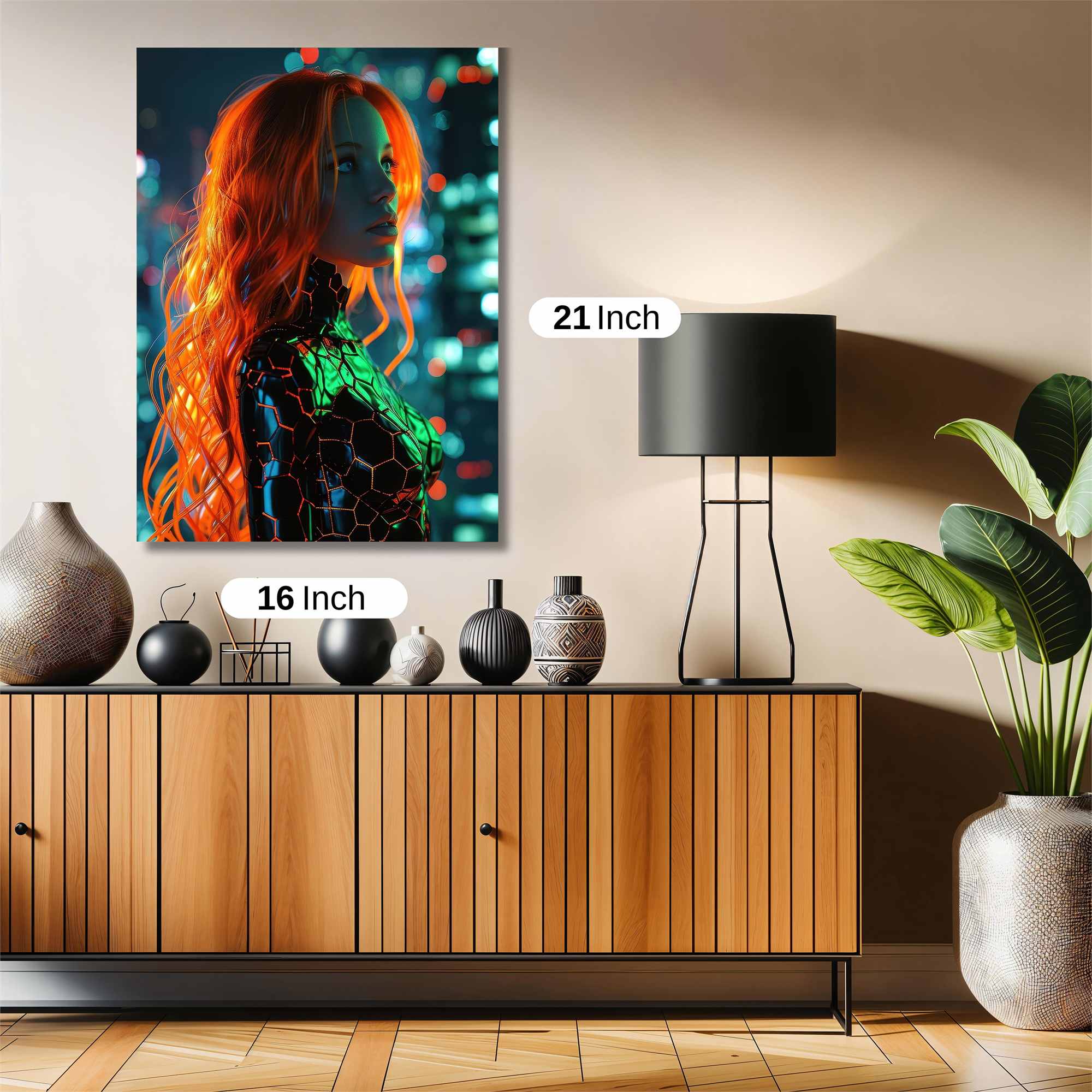 Neon Enigma Safe Wall Magnetic / M