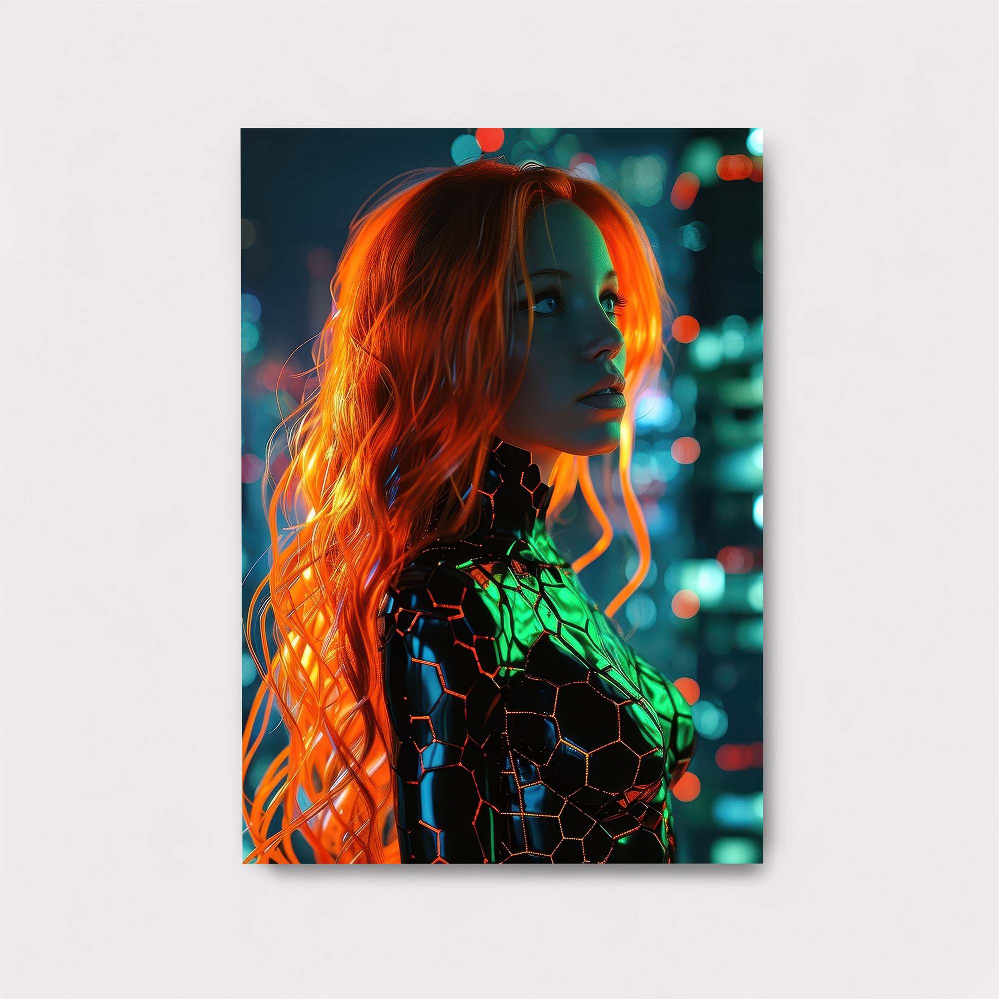 Neon Enigma Safe Wall Magnetic / M