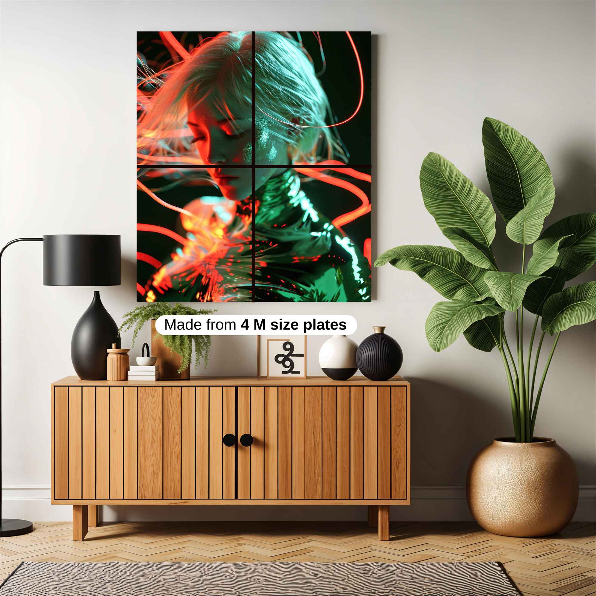 Neon Enigma Safe Wall Magnetic / M