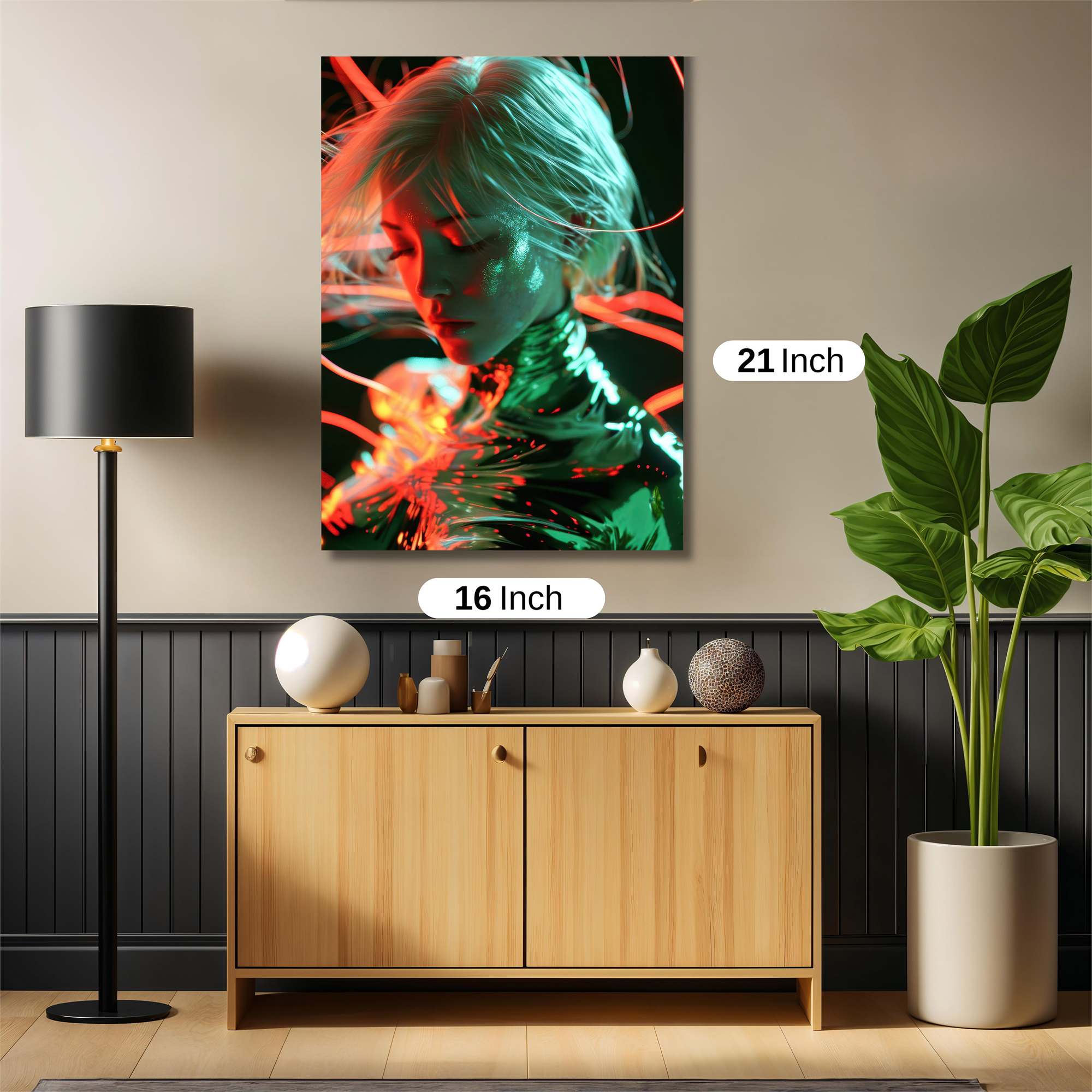 Neon Enigma Safe Wall Magnetic / M