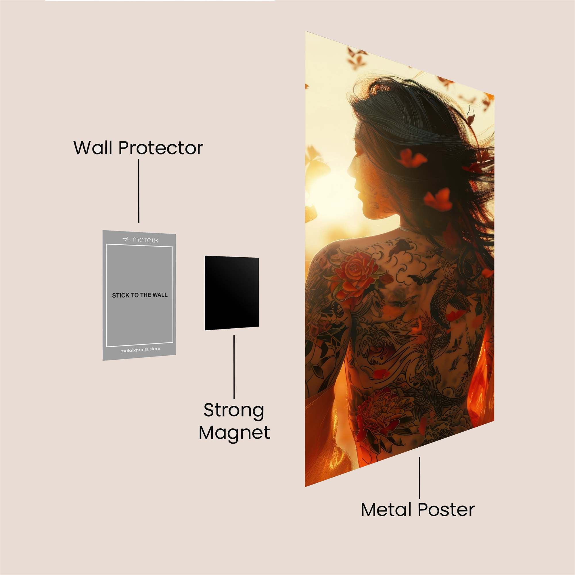 Autumn Serenity Safe Wall Magnetic / M