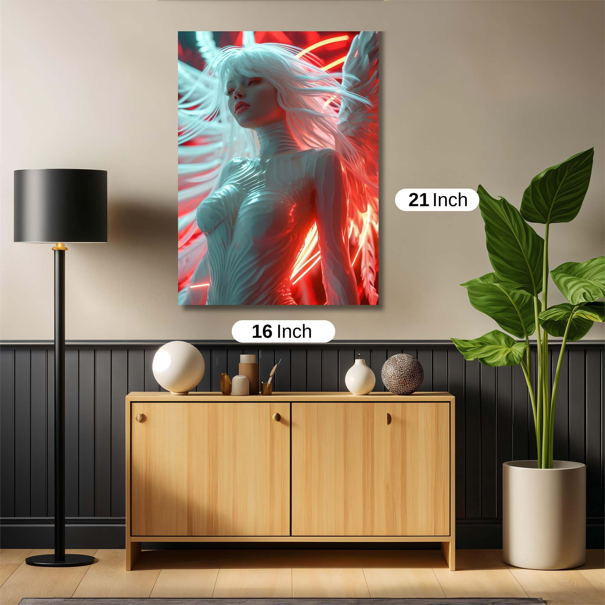Angel Radiant Safe Wall Magnetic / M