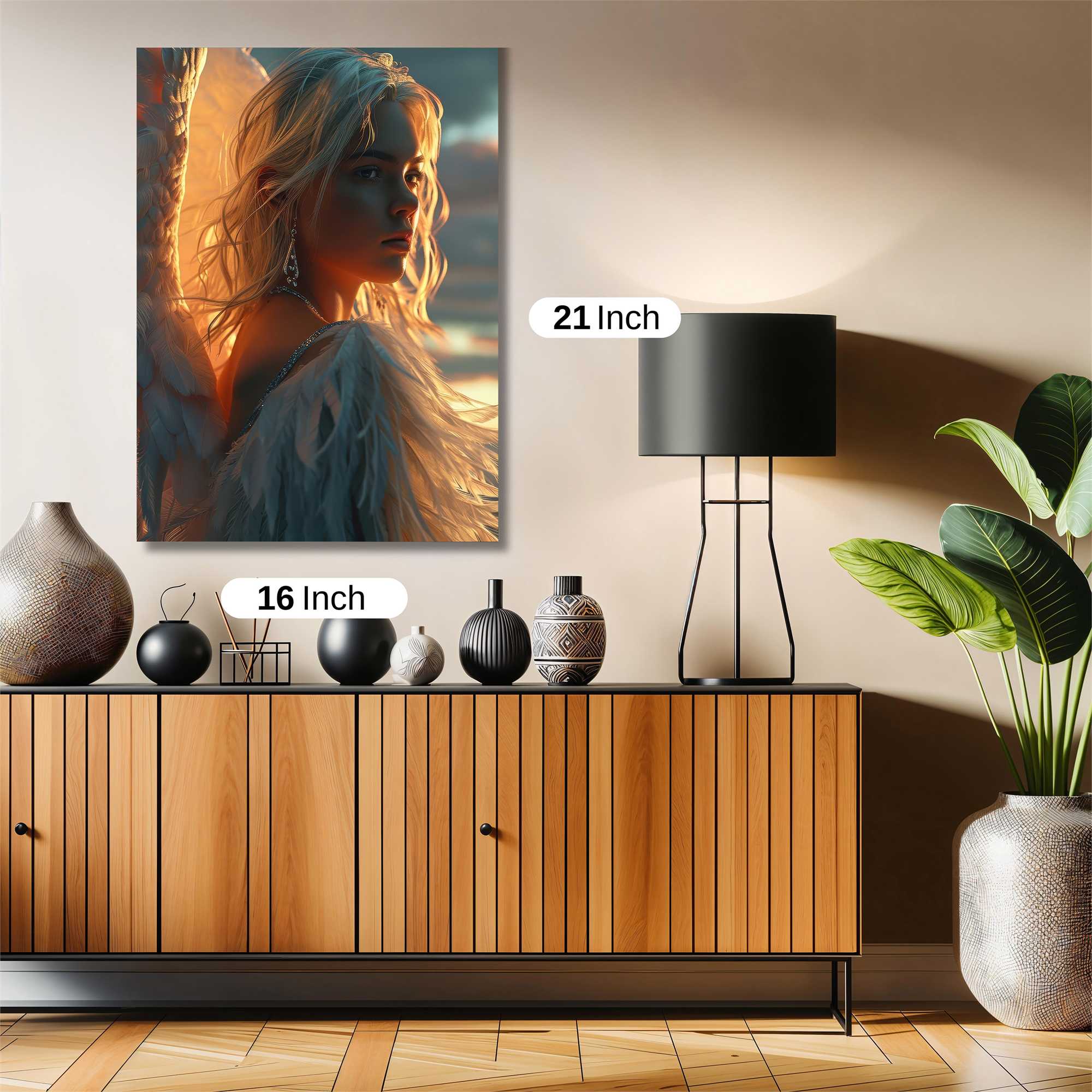 Angel Serenity Safe Wall Magnetic / M