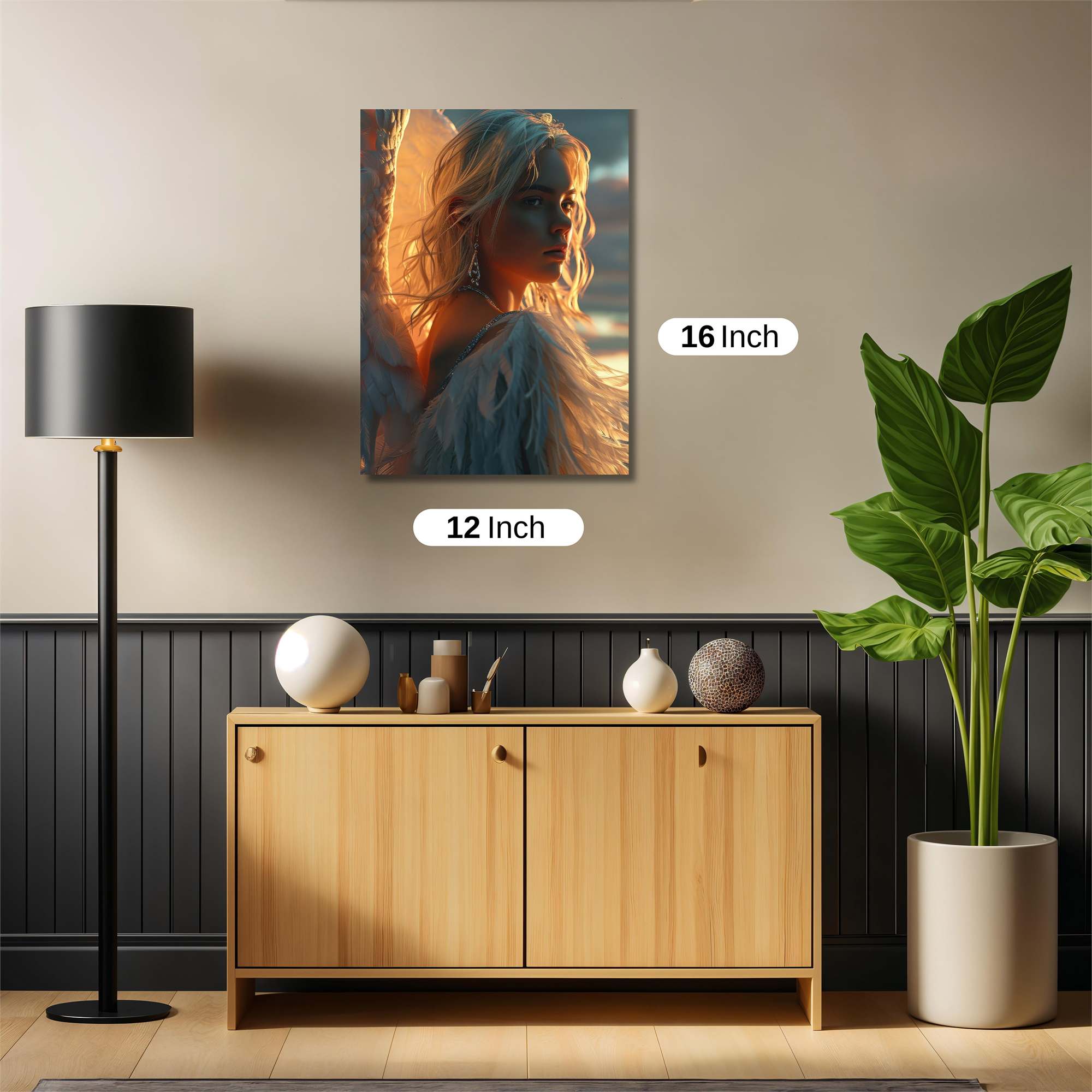 Angel Serenity Safe Wall Magnetic / M