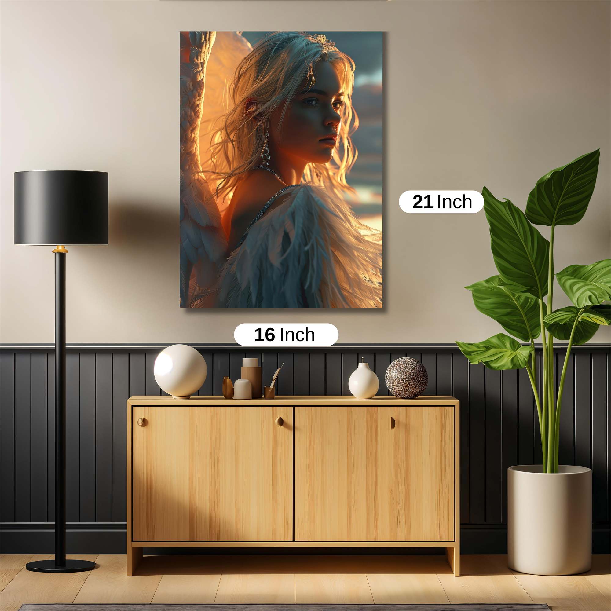 Angel Serenity Safe Wall Magnetic / M