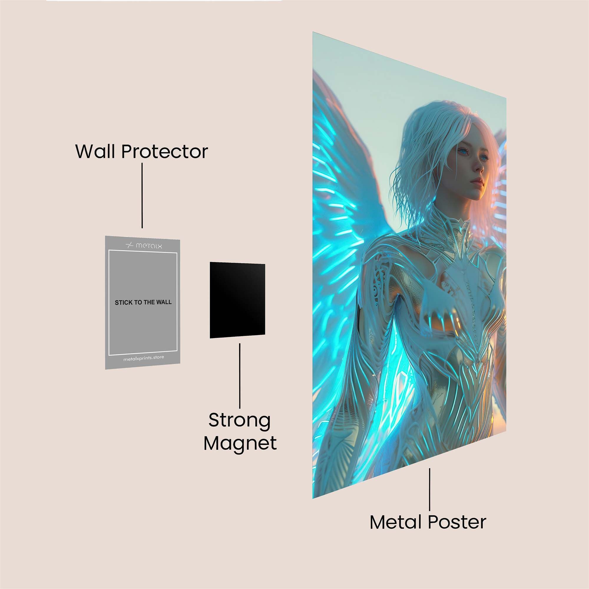 Celestial Serenity Safe Wall Magnetic / M