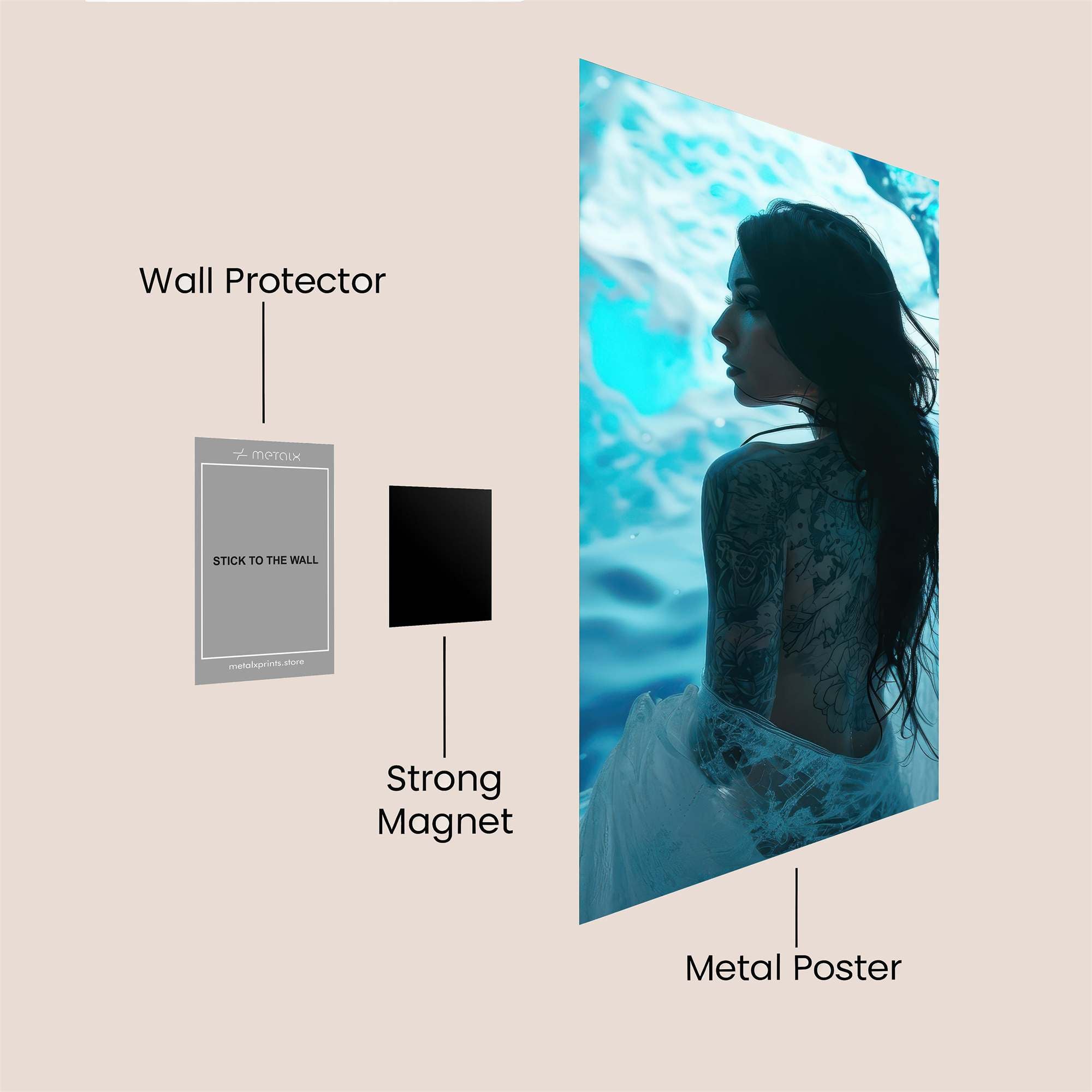 Ice Enigma Safe Wall Magnetic / M