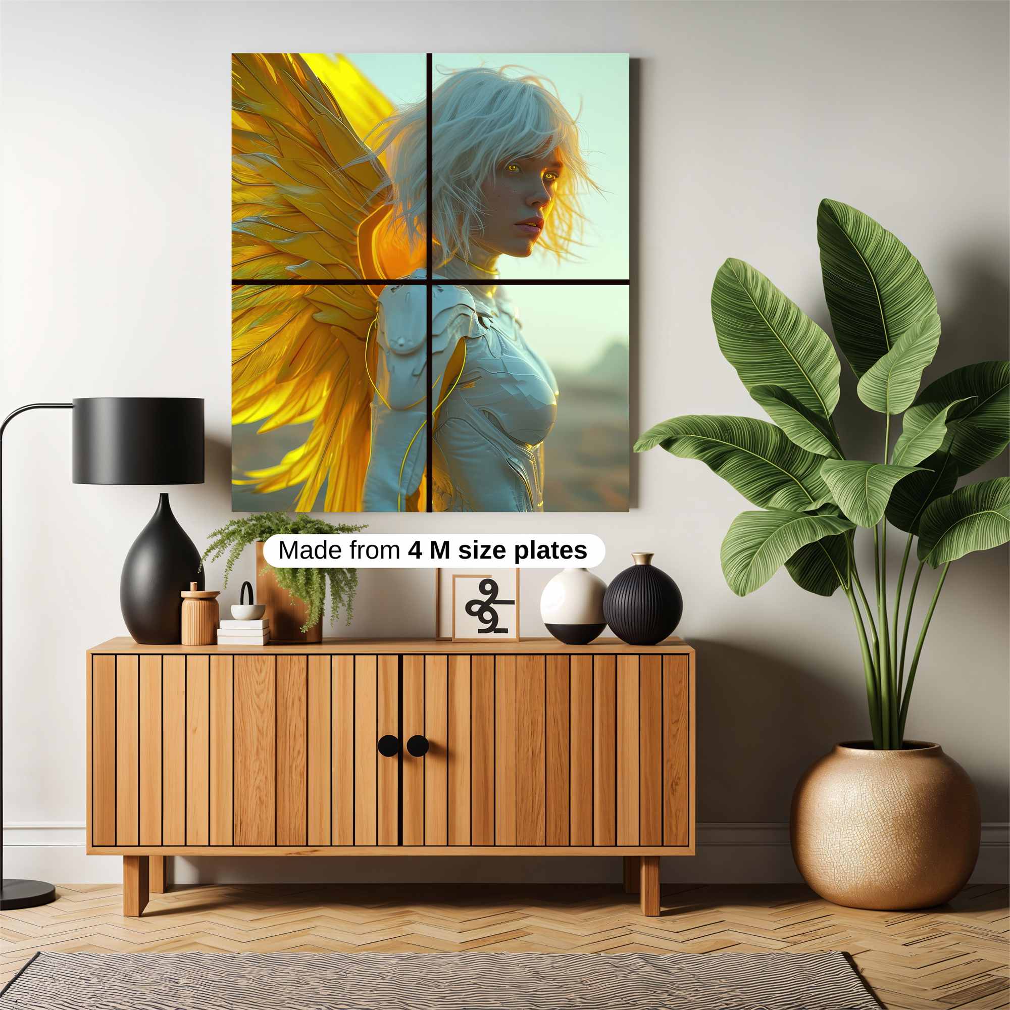 Angel Radiant Safe Wall Magnetic / M