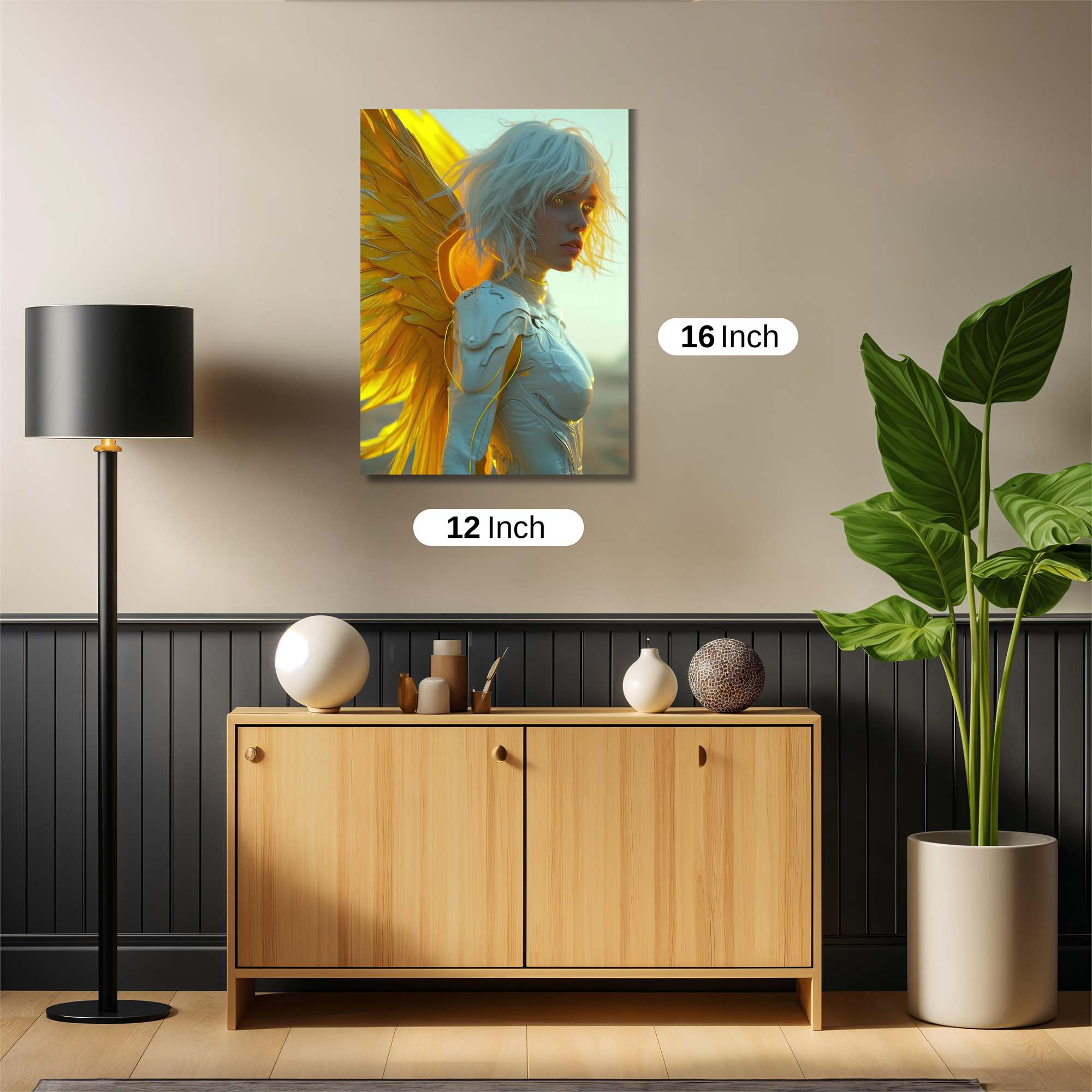 Angel Radiant Safe Wall Magnetic / M