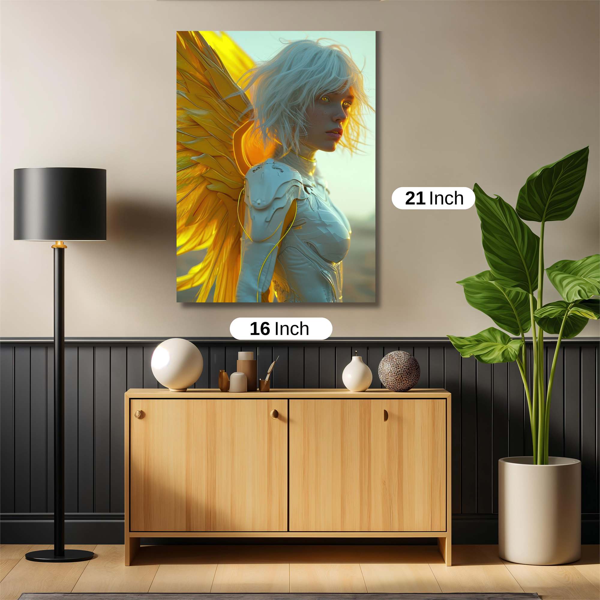 Angel Radiant Safe Wall Magnetic / M