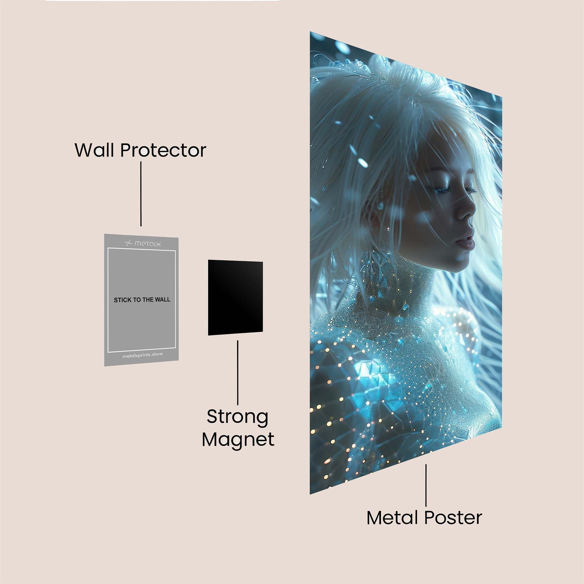 Frost Serenity Safe Wall Magnetic / M