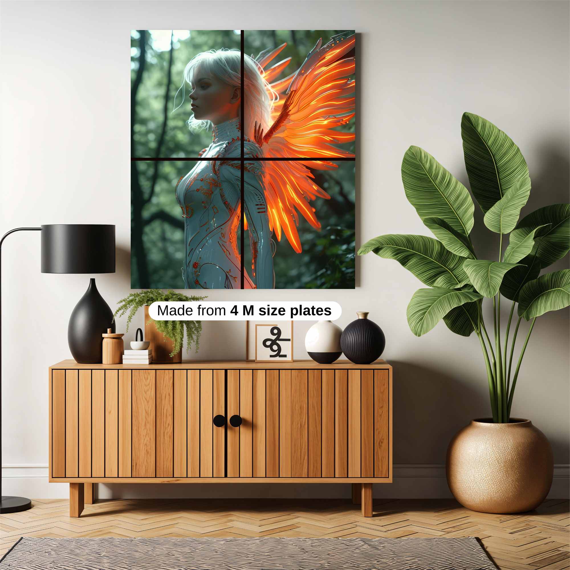 Luminous Angel Safe Wall Magnetic / M