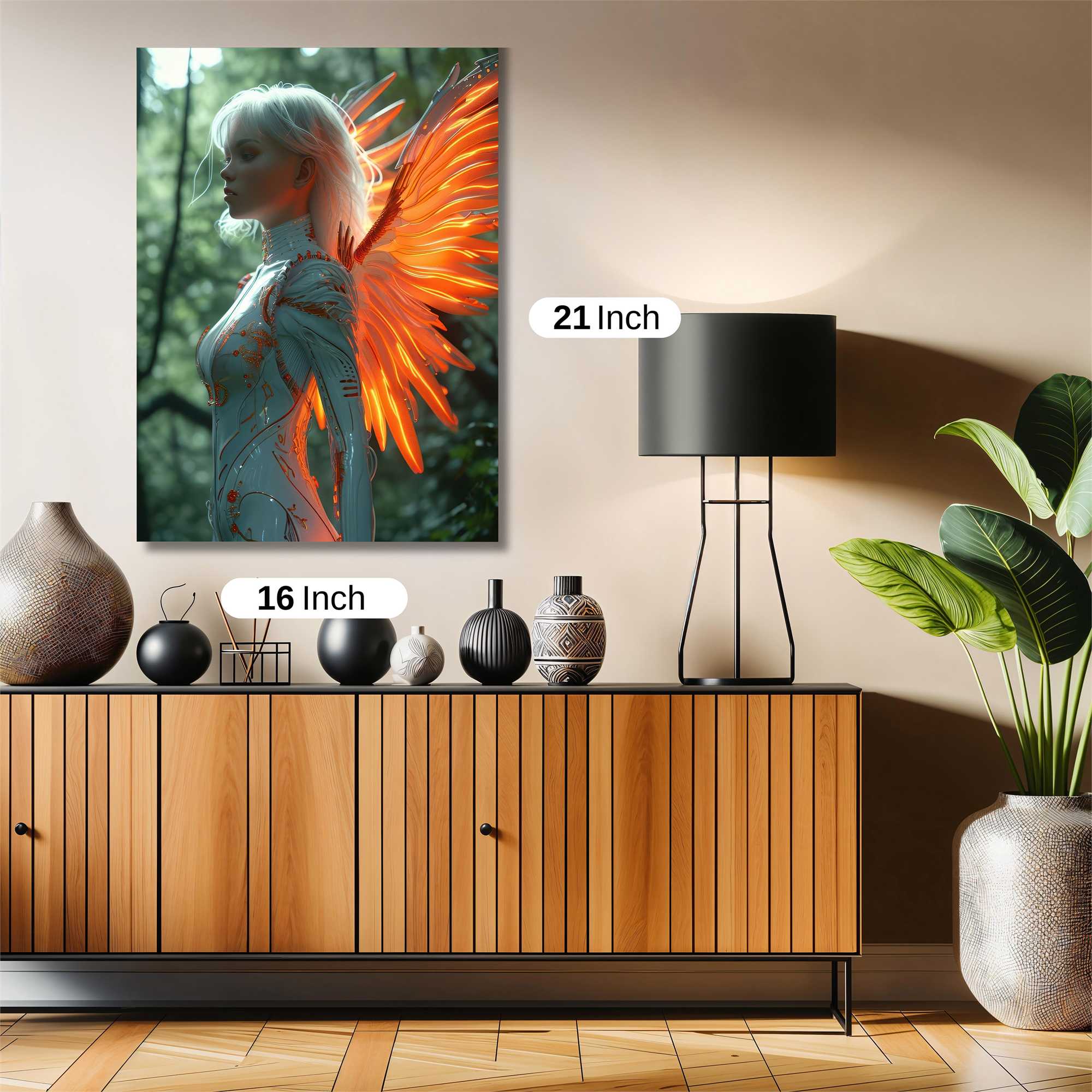 Luminous Angel Safe Wall Magnetic / M