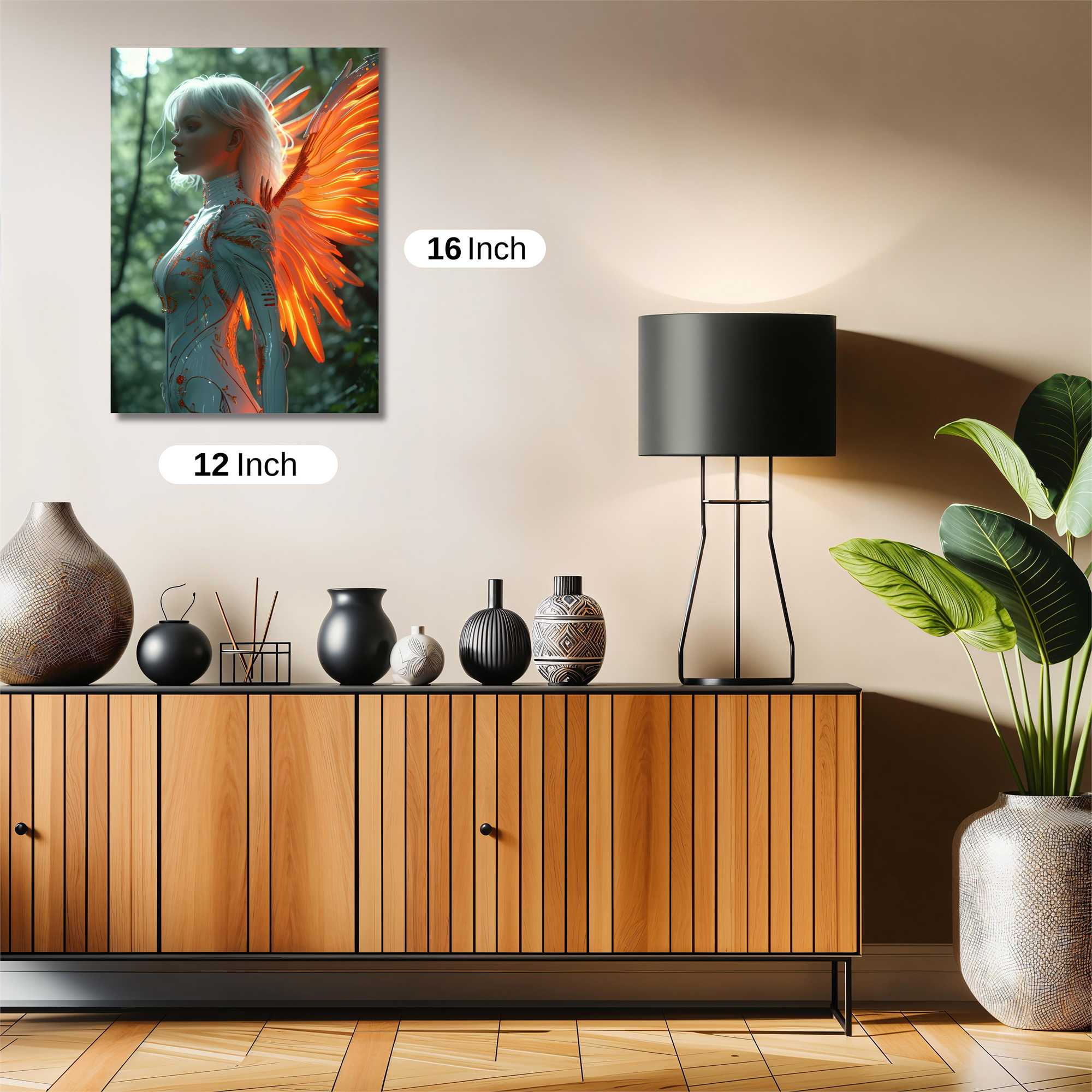 Luminous Angel Safe Wall Magnetic / M