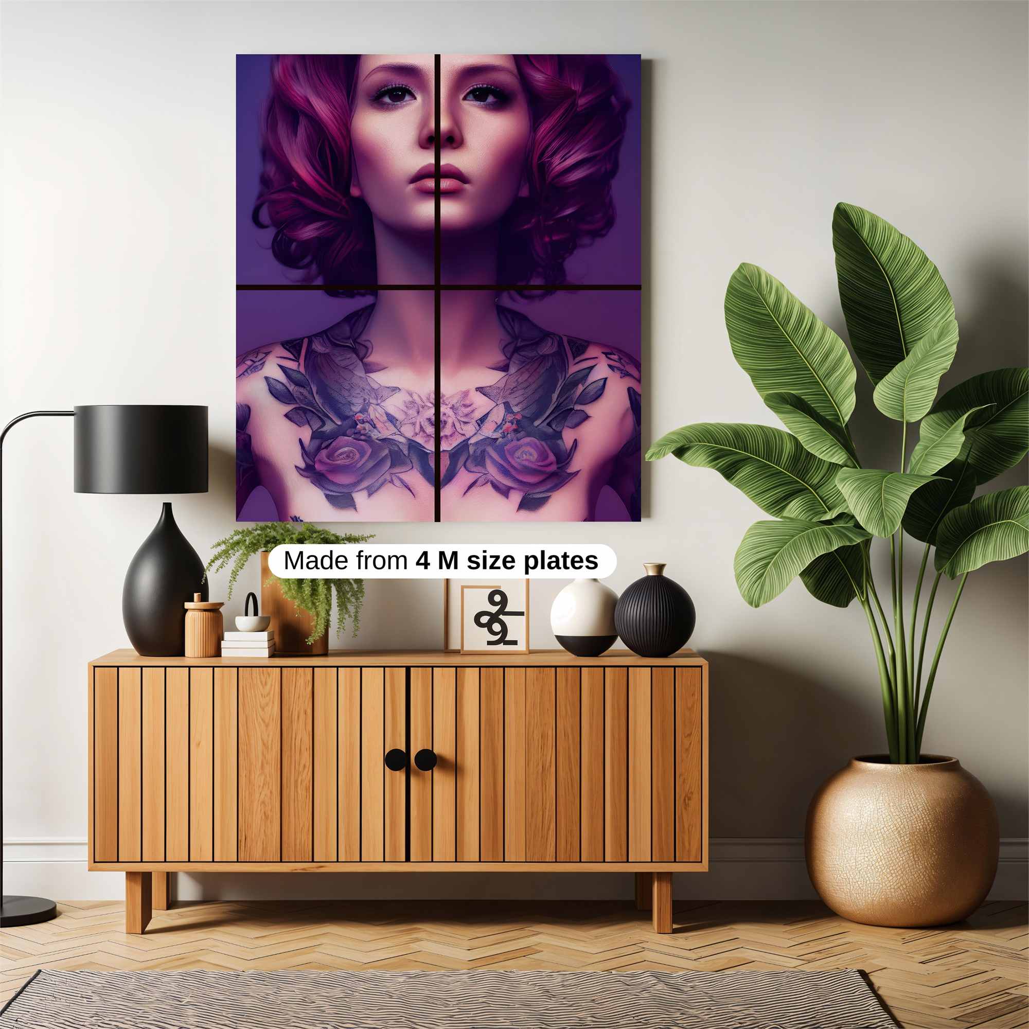 Violet Enigma Safe Wall Magnetic / M