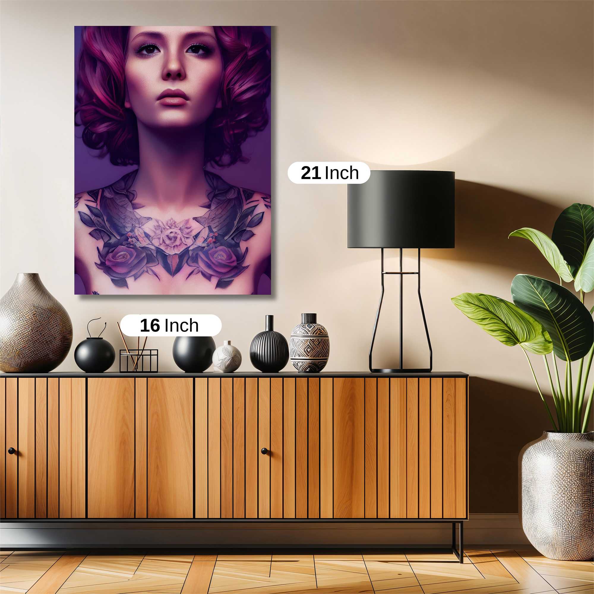Violet Enigma Safe Wall Magnetic / M