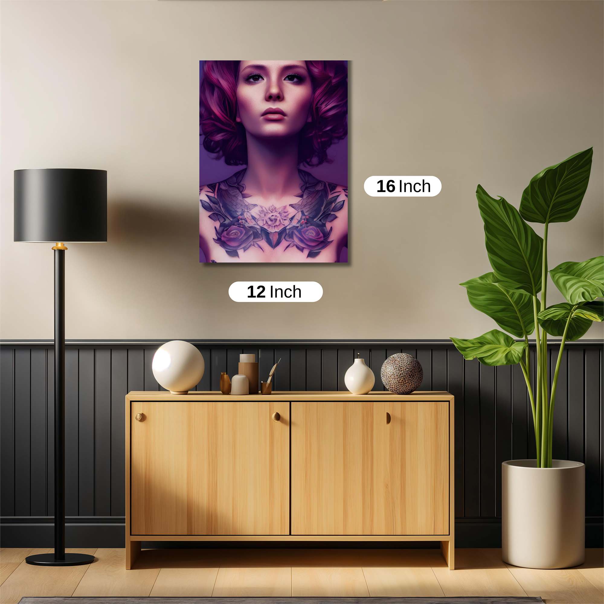 Violet Enigma Safe Wall Magnetic / M