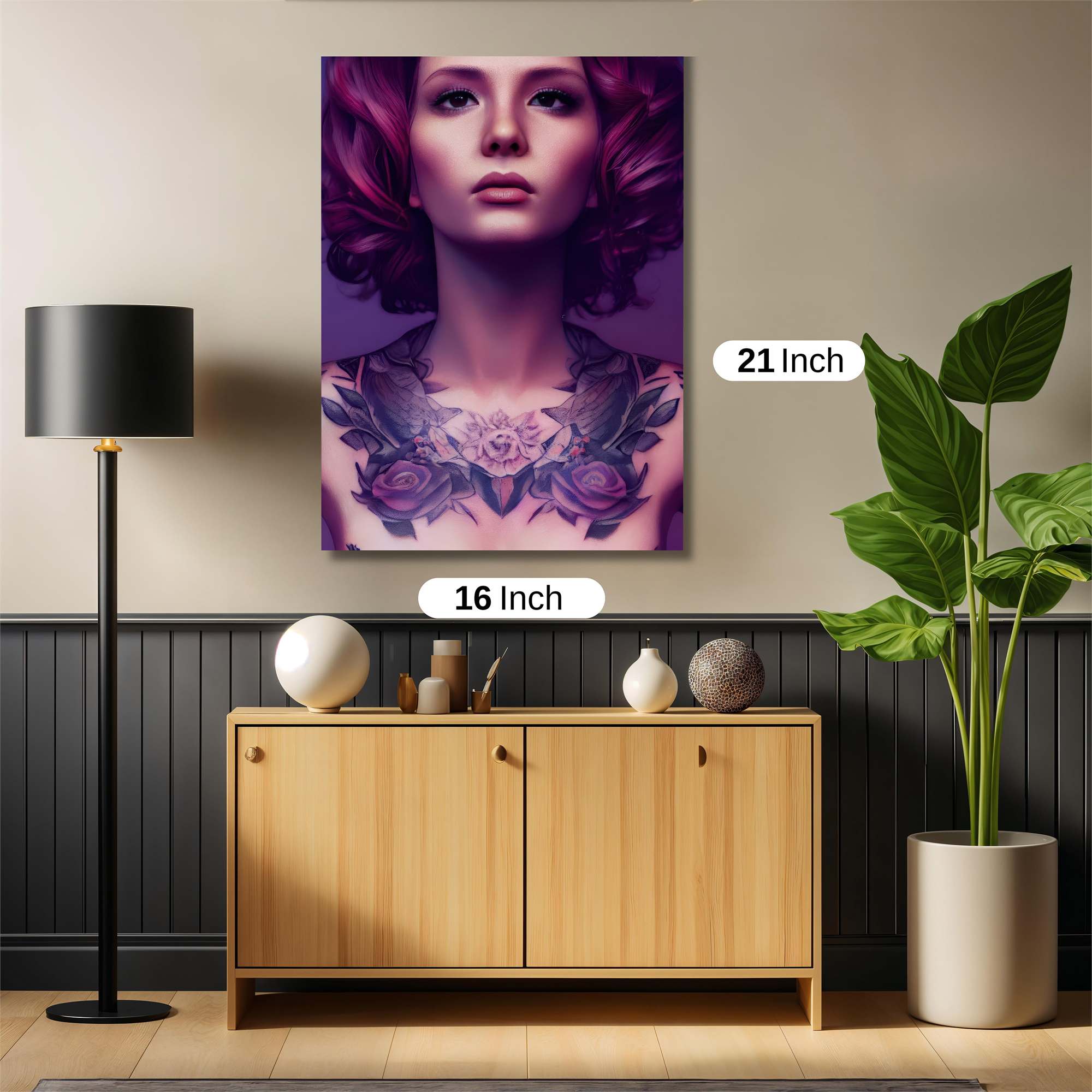 Violet Enigma Safe Wall Magnetic / M